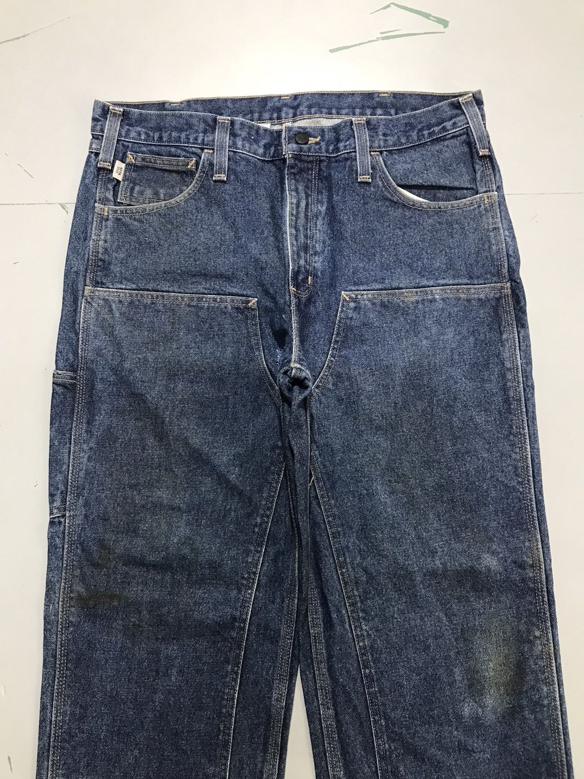 Carhartt Vintage Carhartt FR double knee workwear denim Size US 38 / EU 54 - 5 Thumbnail