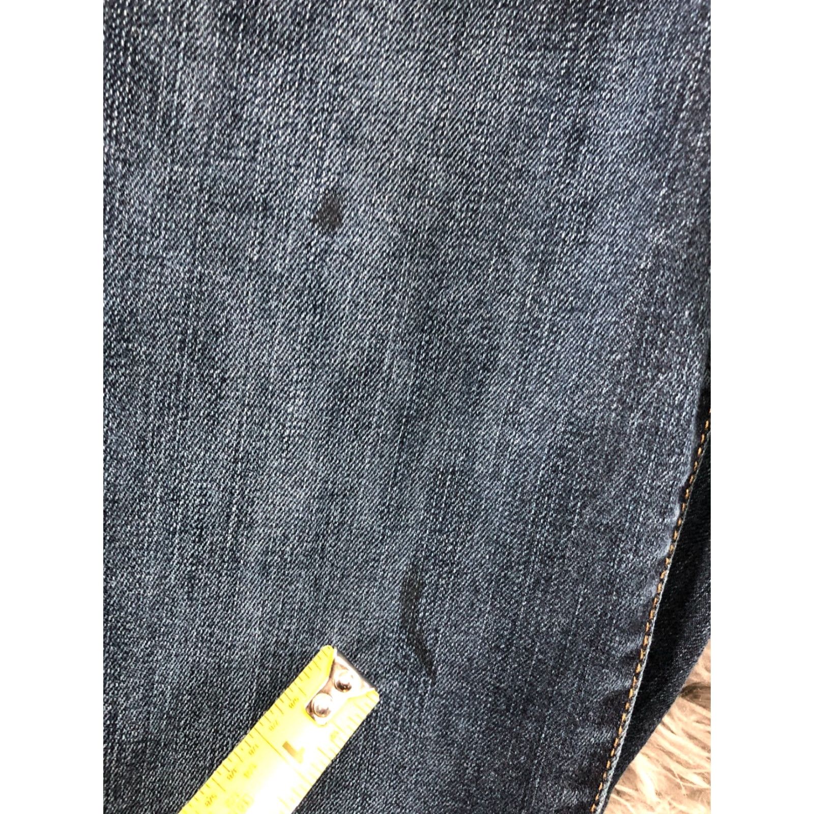American Eagle Outfitters American Eagle Super Skinny Jeans Womens Size 6 Long Medium Wash Blue SMALL FLAW Size 28" / US 6 / IT 42 - 6 Thumbnail