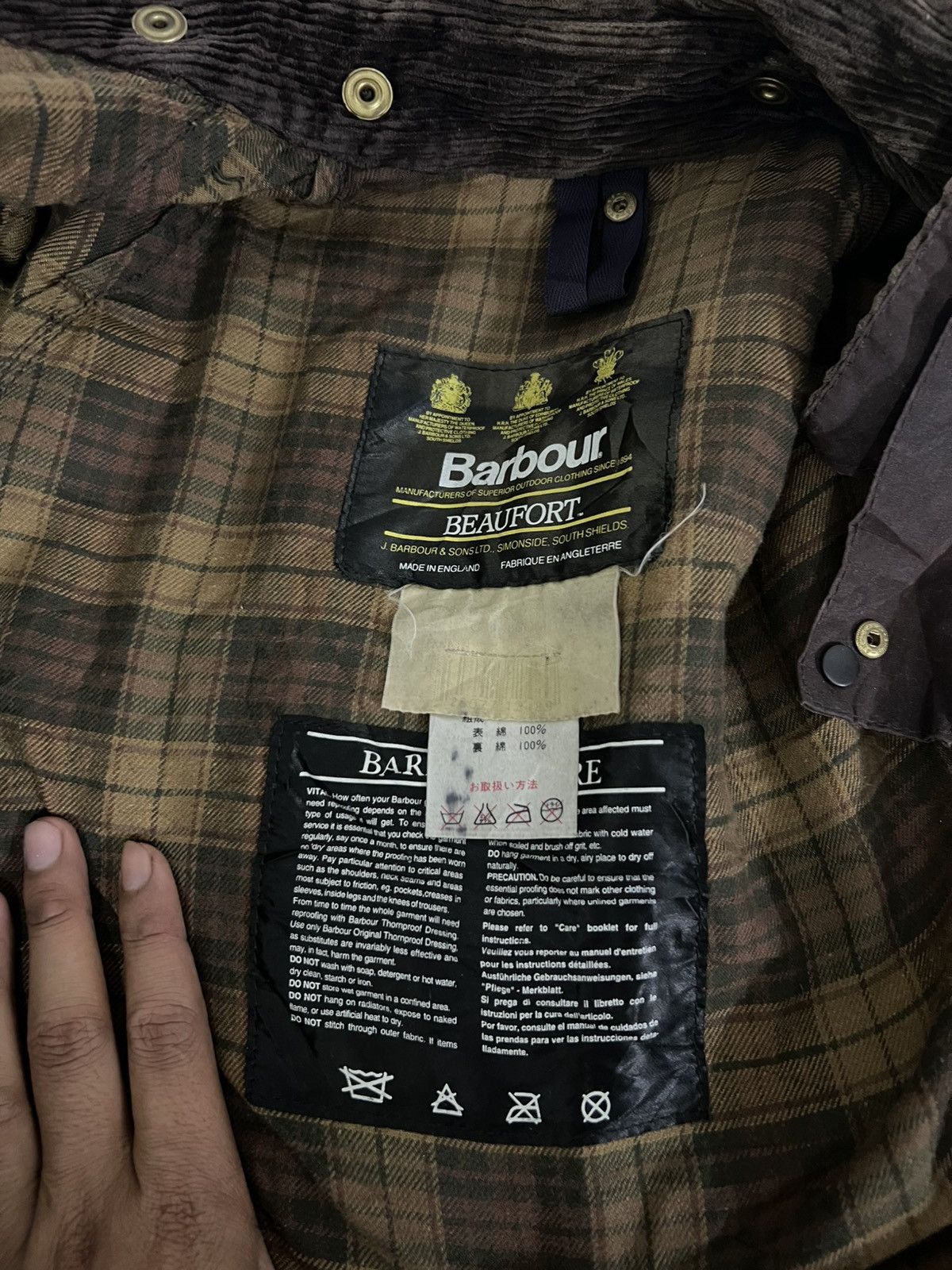 Barbour Vintage Barbour Jacket Size US M / EU 48-50 / 2 - 10 Thumbnail