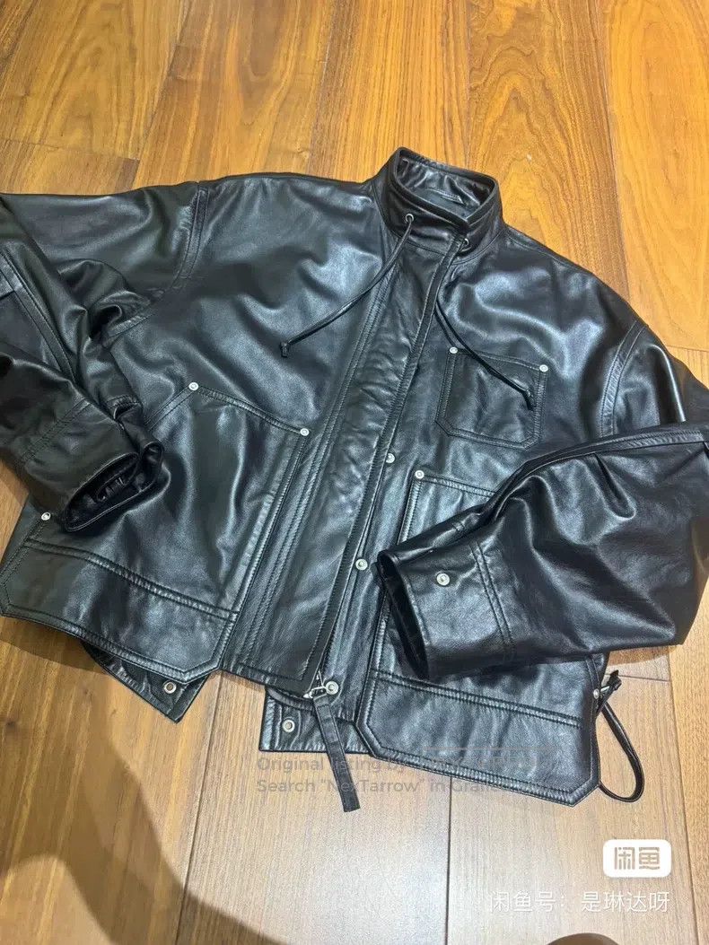 Helmut Lang Helmut Lang Pilot Leather Jacket Genuine Leather Size US XS / EU 42 / 0 - 1 Thumbnail