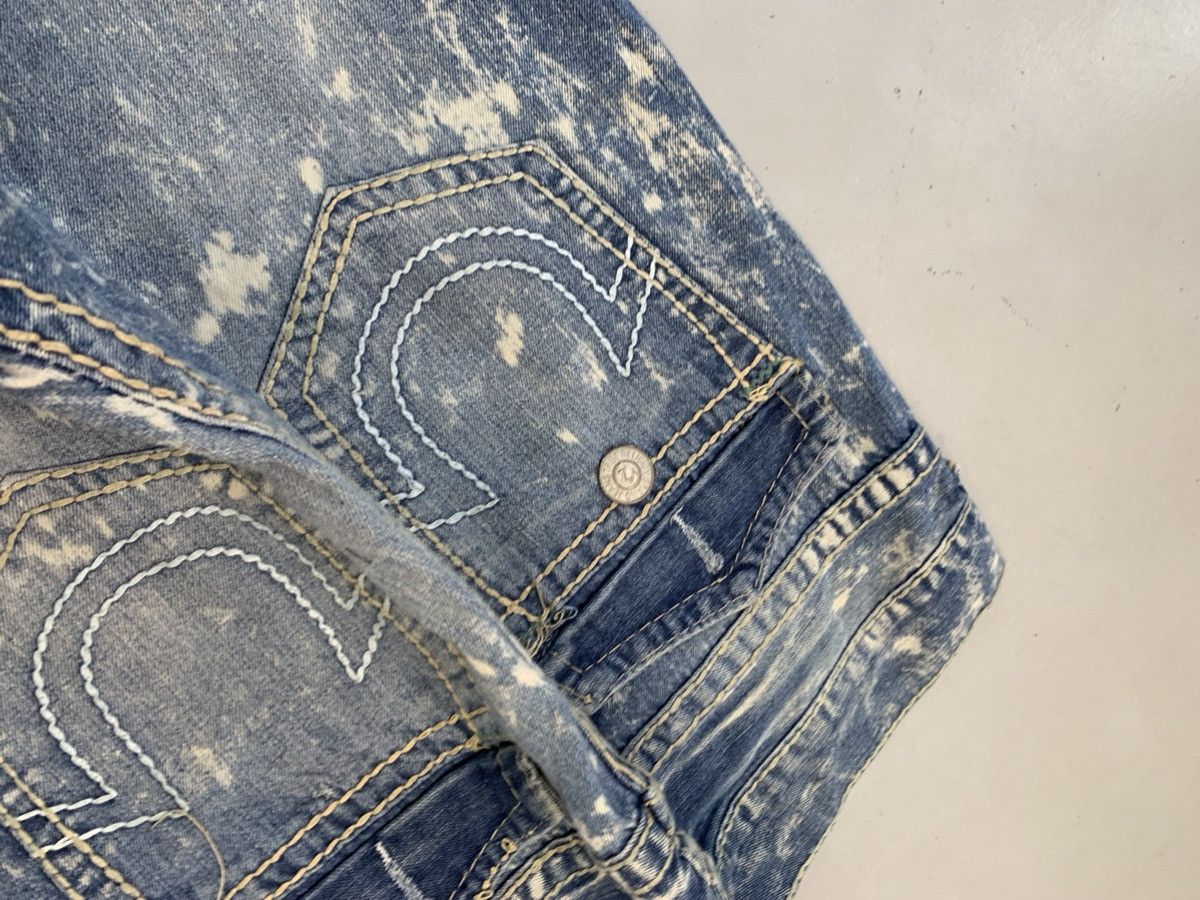 True Religion Vintage true religion thread embroidered straight denim Size US 36 / EU 52 - 5 Thumbnail