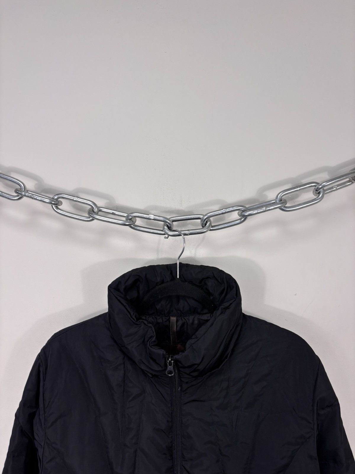 Moncler Moncler Women’s Black Quilted Down Puffer Jacket Coat Size XL / US 12-14 / IT 48-50 - 5 Thumbnail