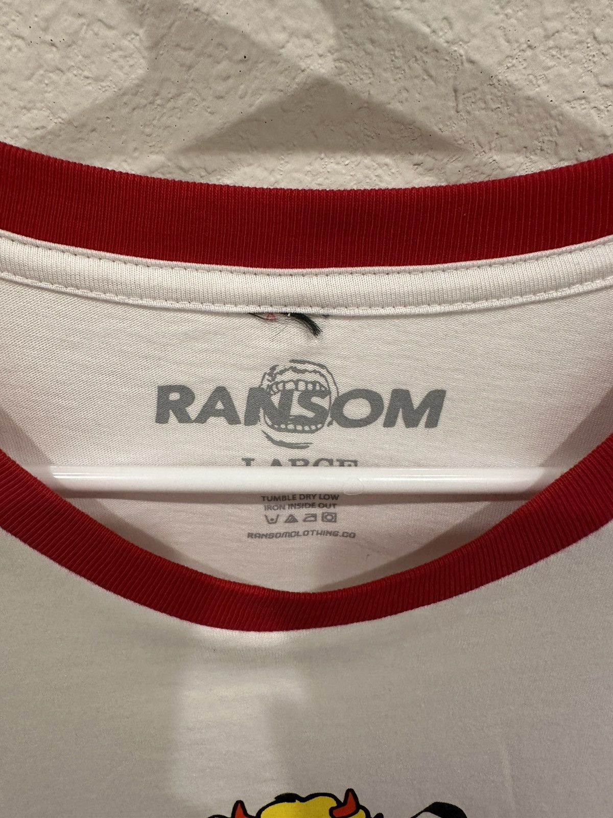 Ransom Clothing Ransom Devil Girl Ringer Tee (2019) Size US L / EU 52-54 / 3 - 3 Thumbnail