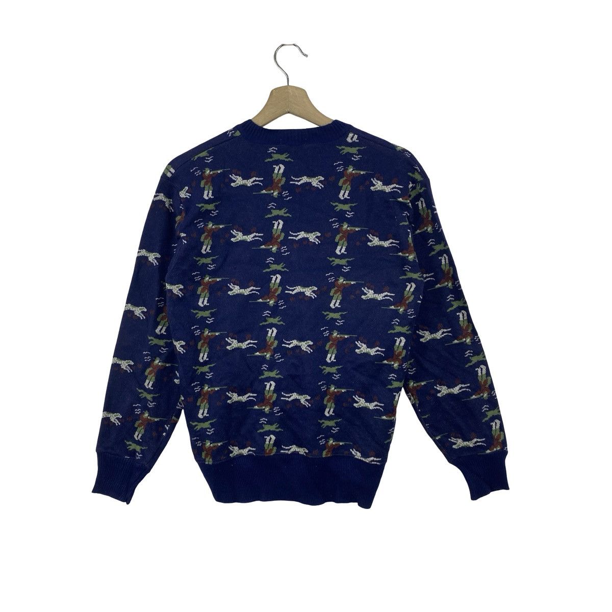 Vintage Vintage SIMPLE LIFE BY RENOWN Knit Sweater V Neck Ski Size M / US 6-8 / IT 42-44 - 6 Thumbnail
