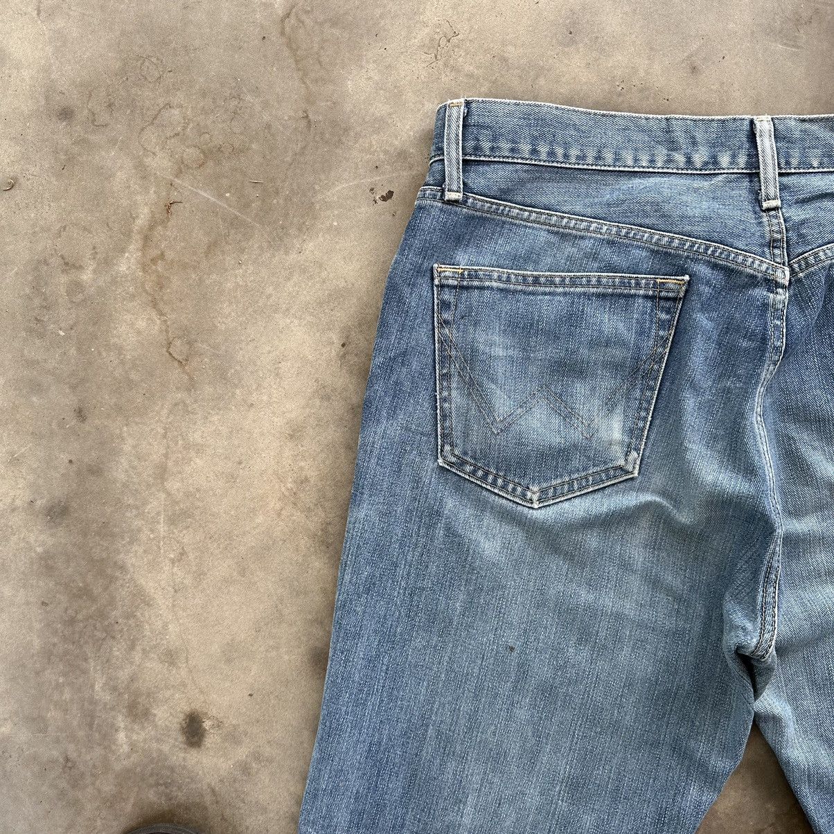 Japanese Brand Vintage Edwin Faded Denim Jean Pant W36 Size US 36 / EU 52 - 14 Thumbnail