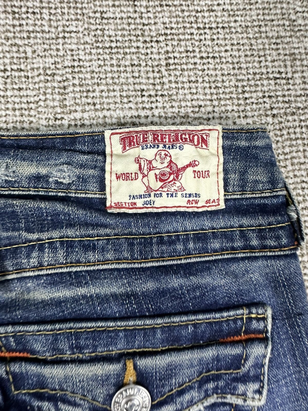 True Religion Y2K True Religion "Joey" Flare Usa Denim 27x32 D739 Size 27" / US 4 / IT 40 - 7 Thumbnail