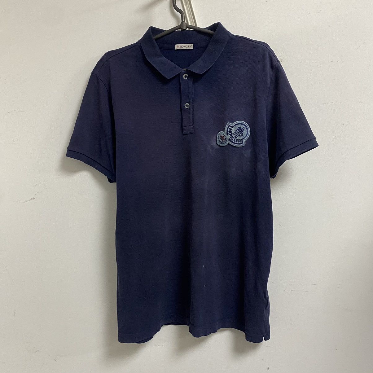 Moncler MONCLER long sleeve polo Size US XL / EU 56 / 4 - 1 Thumbnail