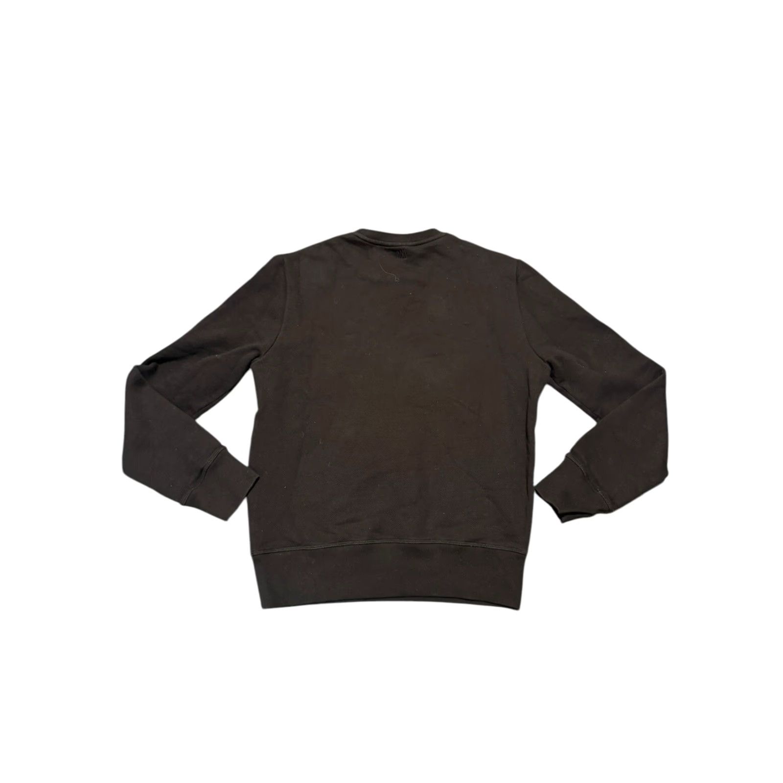 Vintage AMI PARIS F.AMI.LY Black Sweatshirt Knit Crewneck Wool? cotton? (uses original words) Size M / US 6-8 / IT 42-44 - 5 Thumbnail