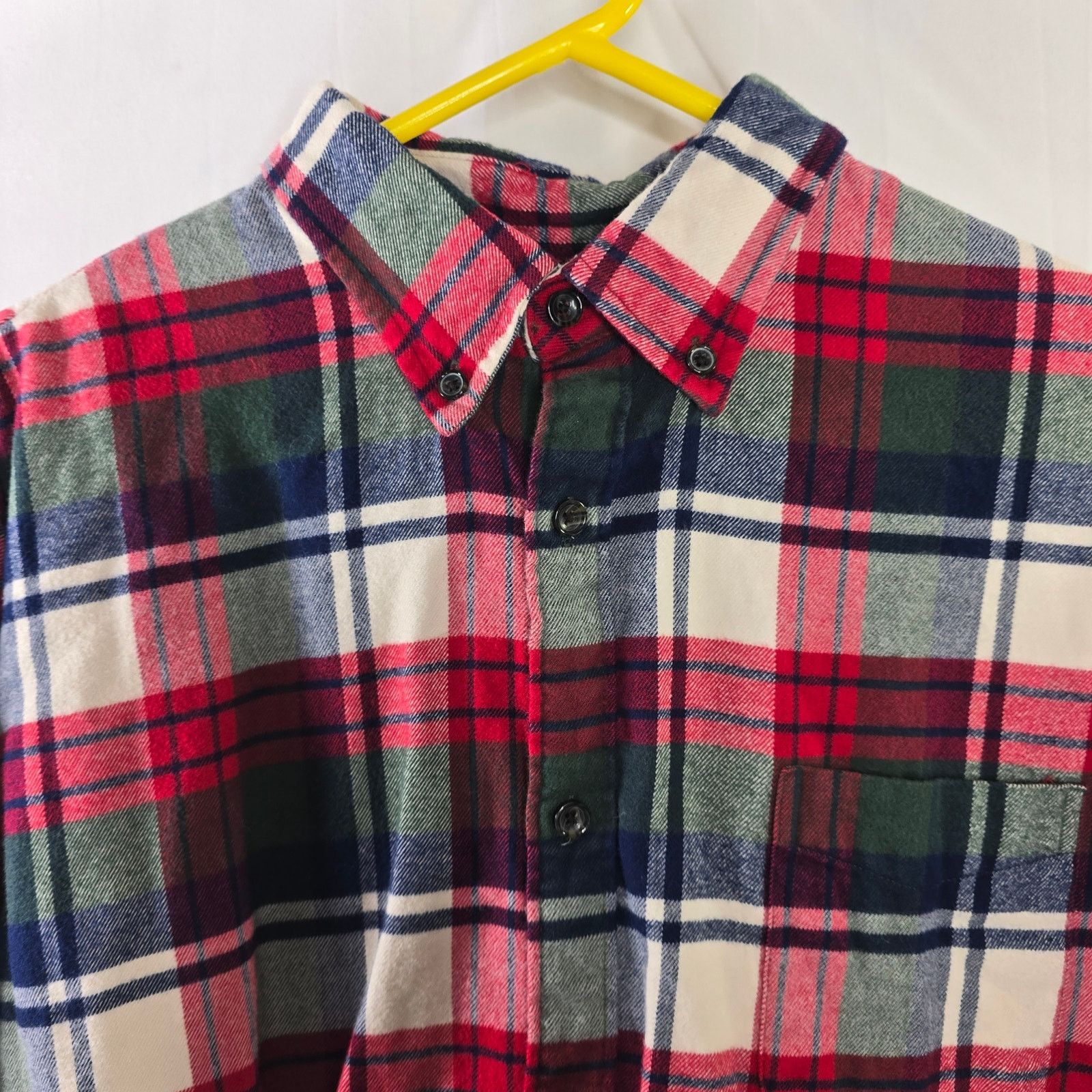Lands' End Lands' End Plaid Flannel Button-down Shirt Large 16-16 1/2 Size US L / EU 52-54 / 3 - 2 Thumbnail