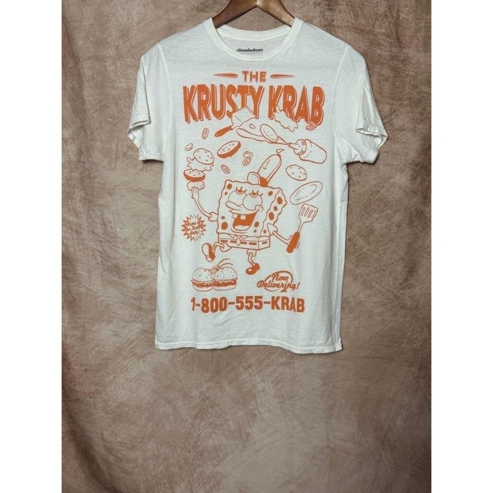 Nickelodeon Nickelodeon Krusty Krab Spongebob Tee SM Size US S / EU 44-46 / 1 - 2 Thumbnail