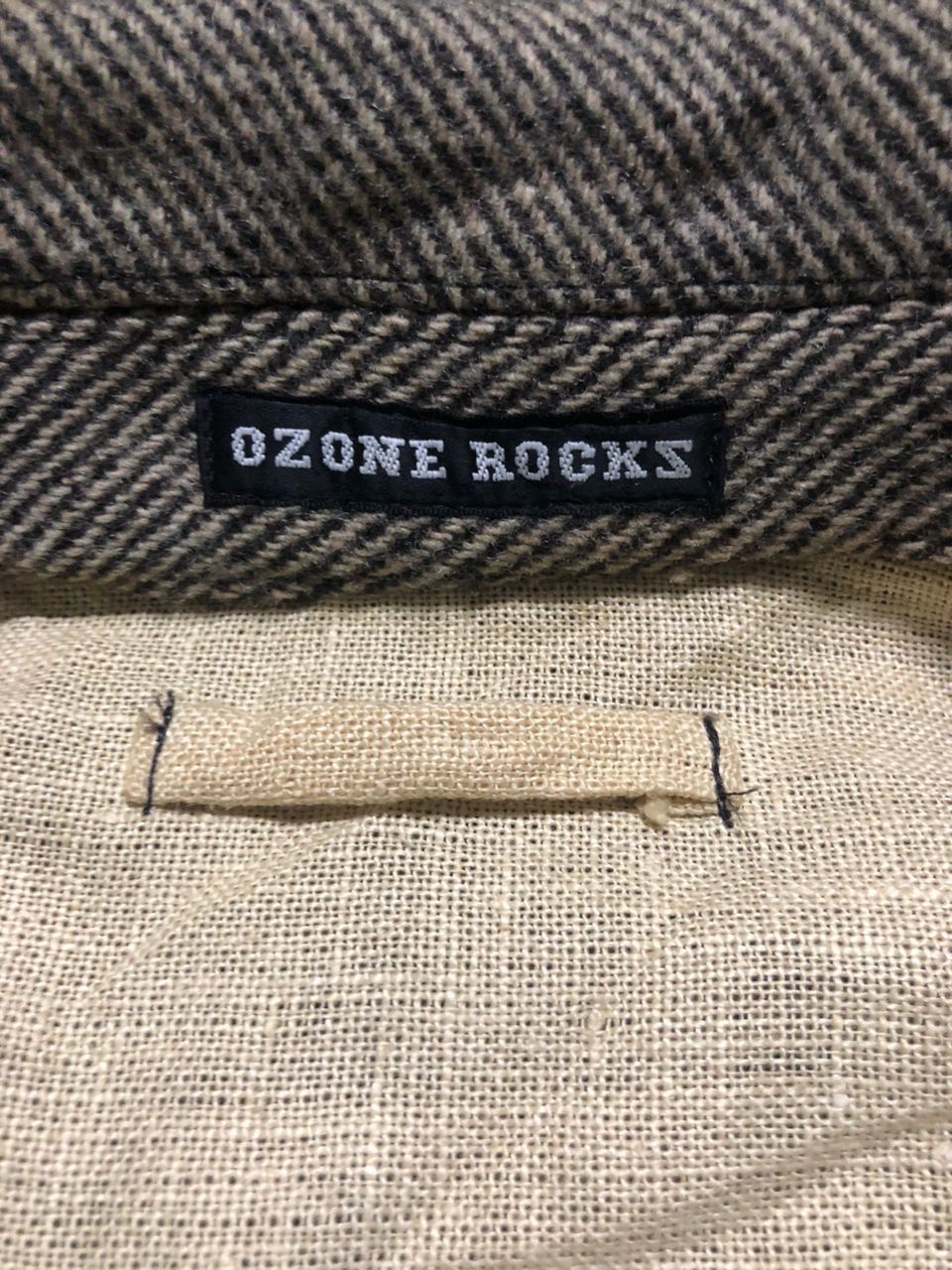 Japanese Brand Vintage Ozone Rocks Wool Button Jacket Rare Size US M / EU 48-50 / 2 - 10 Thumbnail