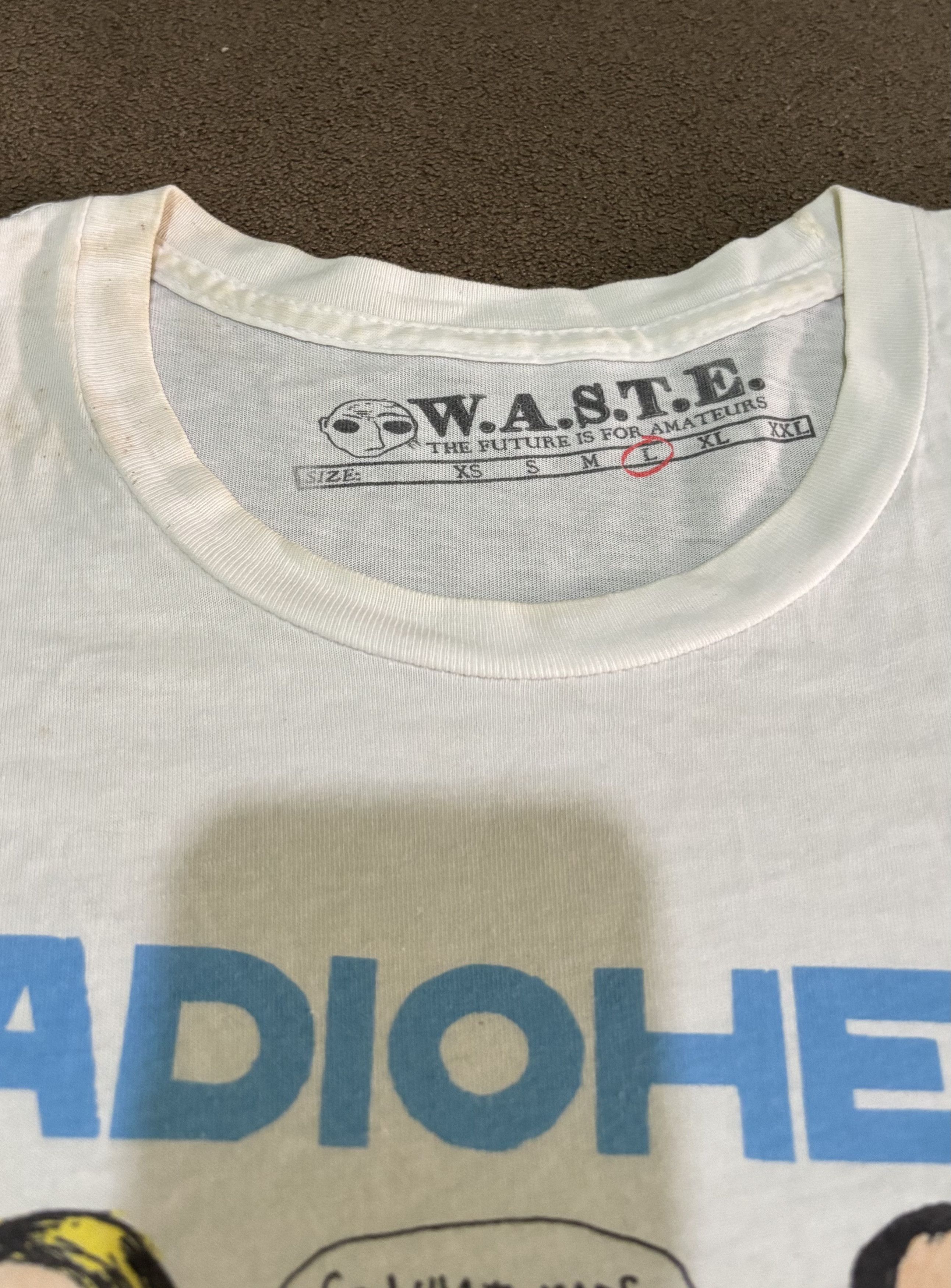 Band Tees Vtg Y2k Radiohead Everything Shirt oasis blur Size US L / EU 52-54 / 3 - 3 Thumbnail