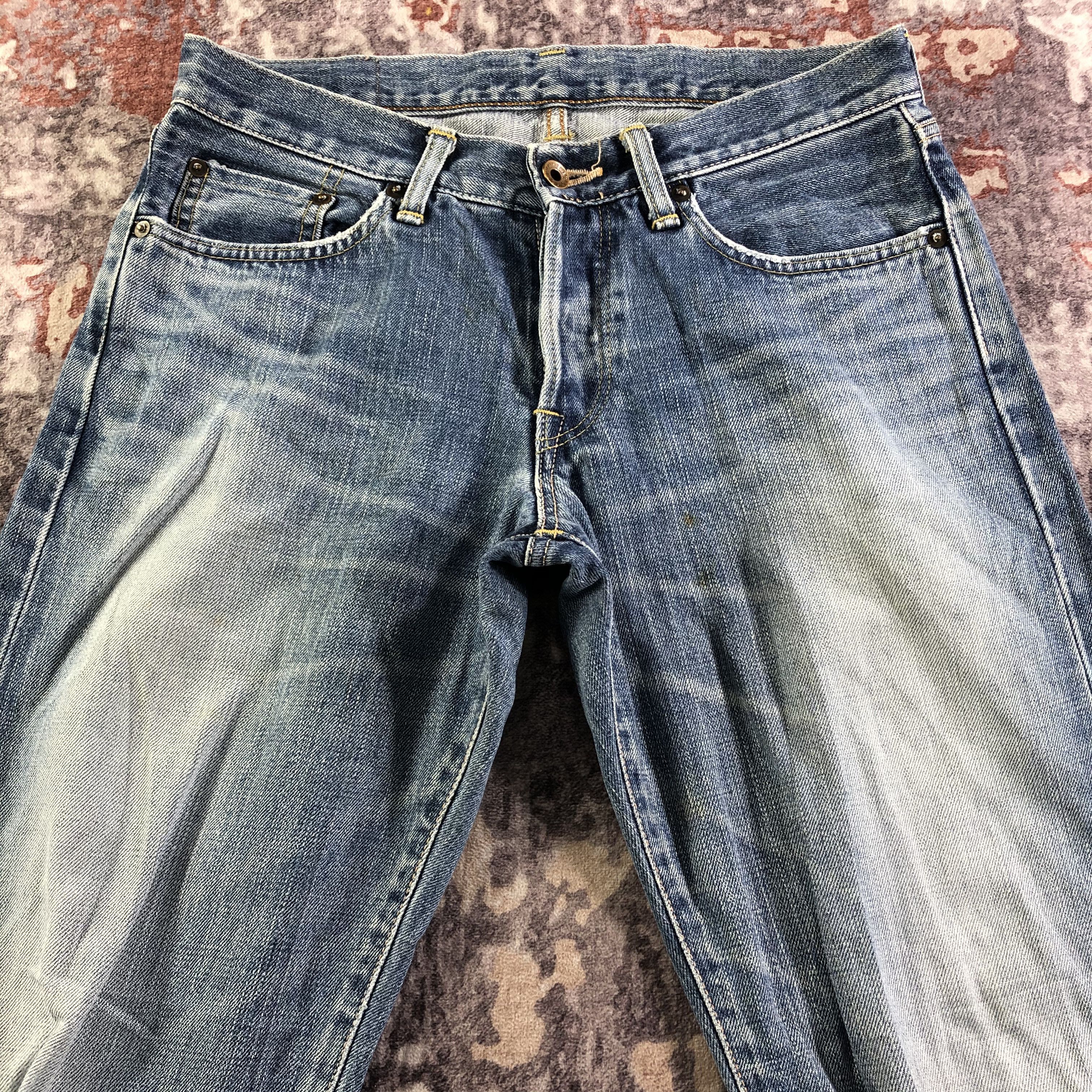 Edwin Vintage Blue Wash Edwin 505 Selvedge Jeans-JM3602 Size US 32 / EU 48 - 3 Thumbnail