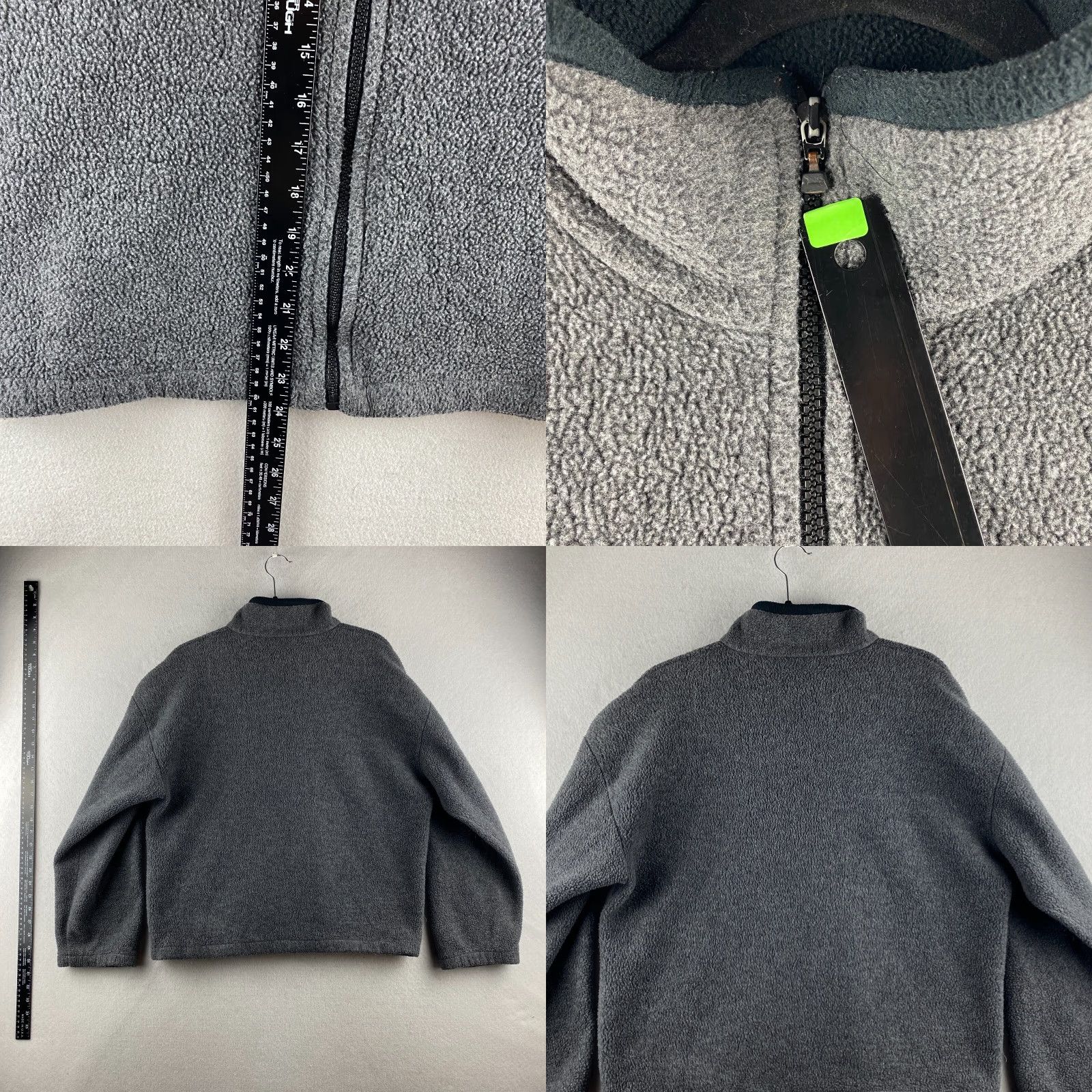 Avalanche Avalanche Jacket Mens 2XL Gray Fleece Full Zip High Neck Windbreaker All Seasons Regular Jacket Mens (2XL) Size US XXL / EU 58 / 5 - 8 Thumbnail
