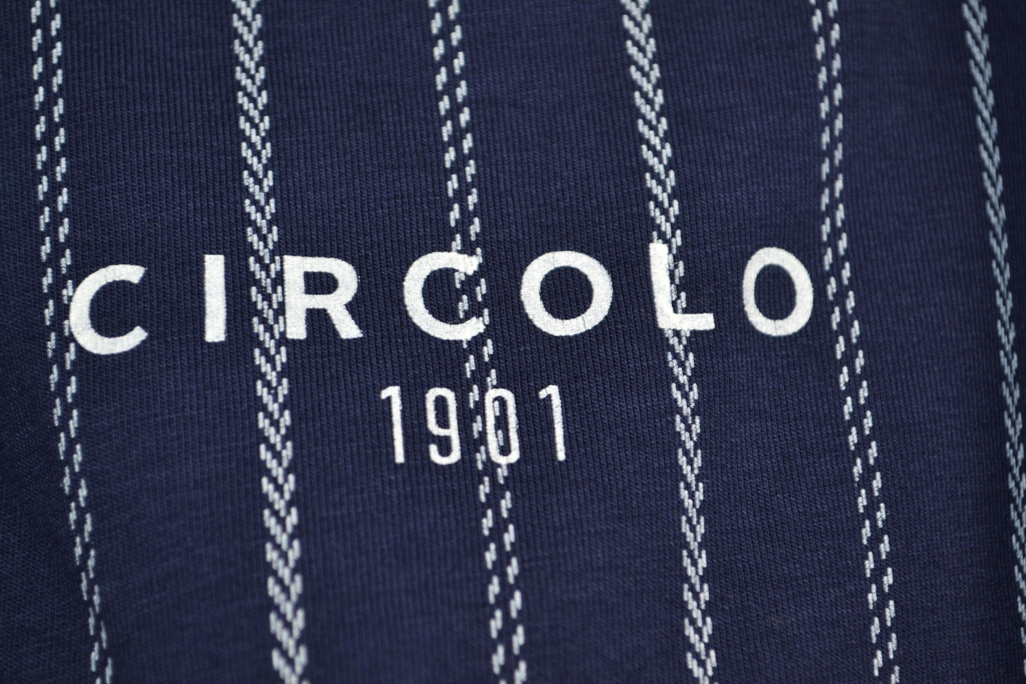 Circolo 1901 Circolo 1901 Stripe Blue Blazer Cotton Easy Sport Jacket 50 Size US M / EU 48-50 / 2 - 2 Thumbnail