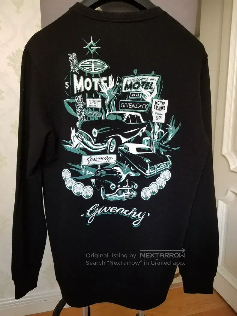 Givenchy Givenchy Black Printed Sweatshirt Size US XS / EU 42 / 0 - 3 Thumbnail