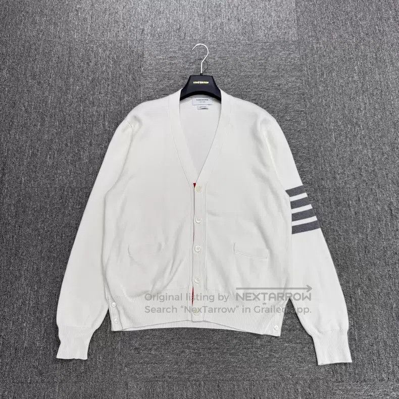 Thom Browne Four-stripe Knit Cardigan main image 2