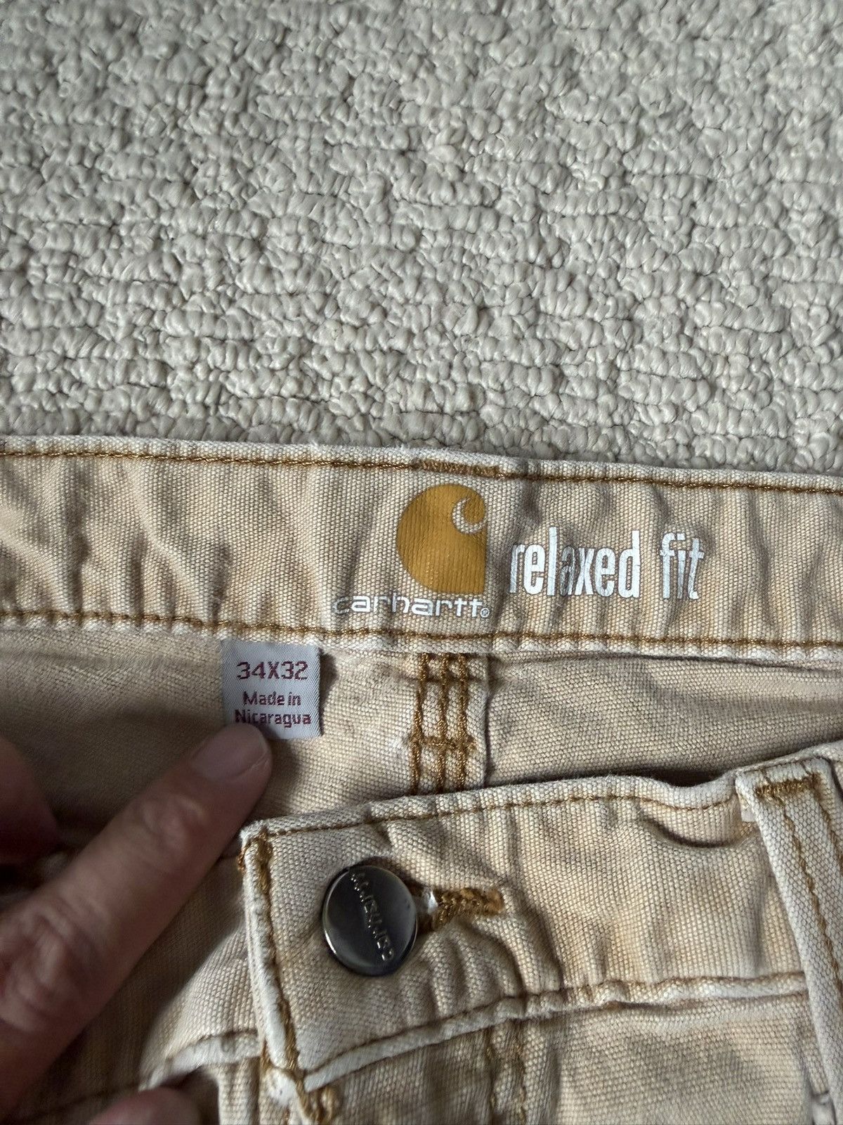 Carhartt Vintage Carhartt Pants Size US 34 / EU 50 - 3 Thumbnail