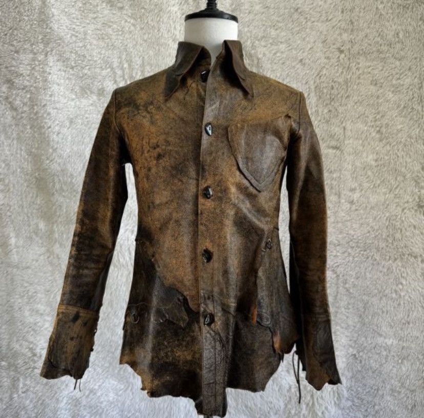 Obelisk obelisk sheep skin jacket lace up Size US S / EU 44-46 / 1 - 1 Thumbnail