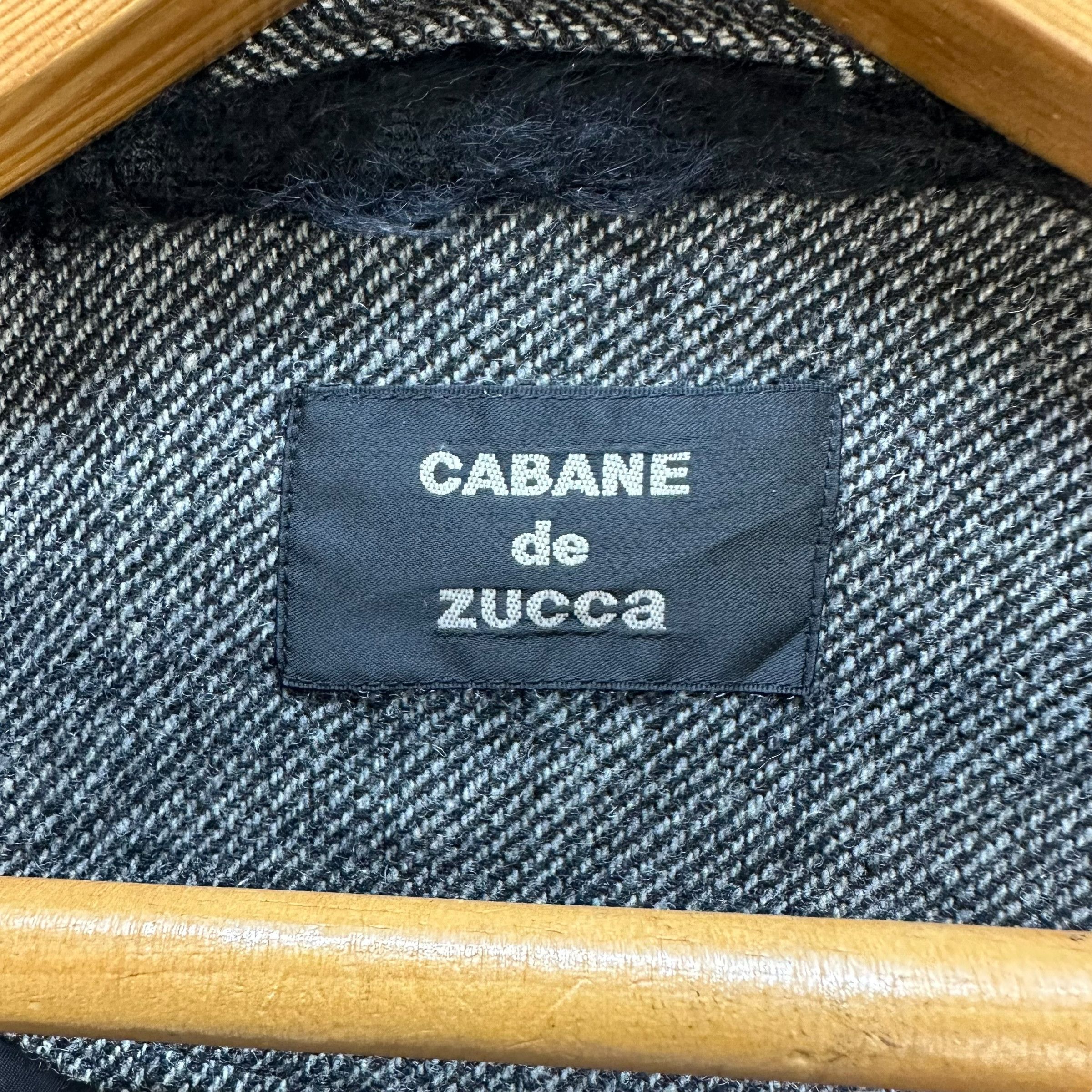 CABANE de ZUCCa CABANE de ZUCCa JUMBONEGIRL Double Collar Jacket #A73-1766 Size M / US 6-8 / IT 42-44 - 7 Thumbnail
