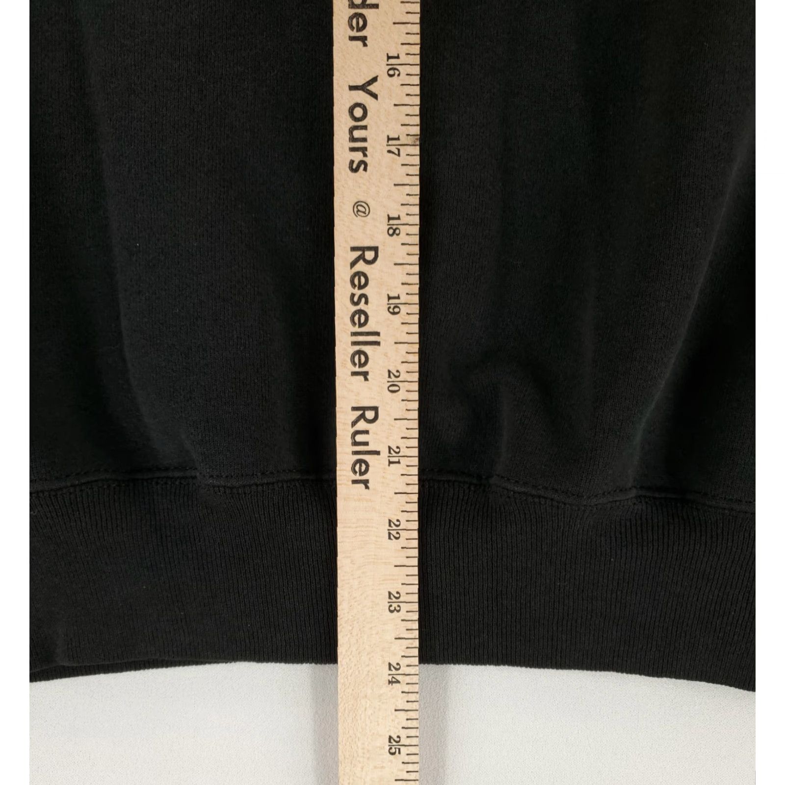 Hanes VINTAGE Hanes Crew Neck Sweatshirt Black Made USA Men L VTG 90s Vail CO Mens L Size US L / EU 52-54 / 3 - 6 Thumbnail