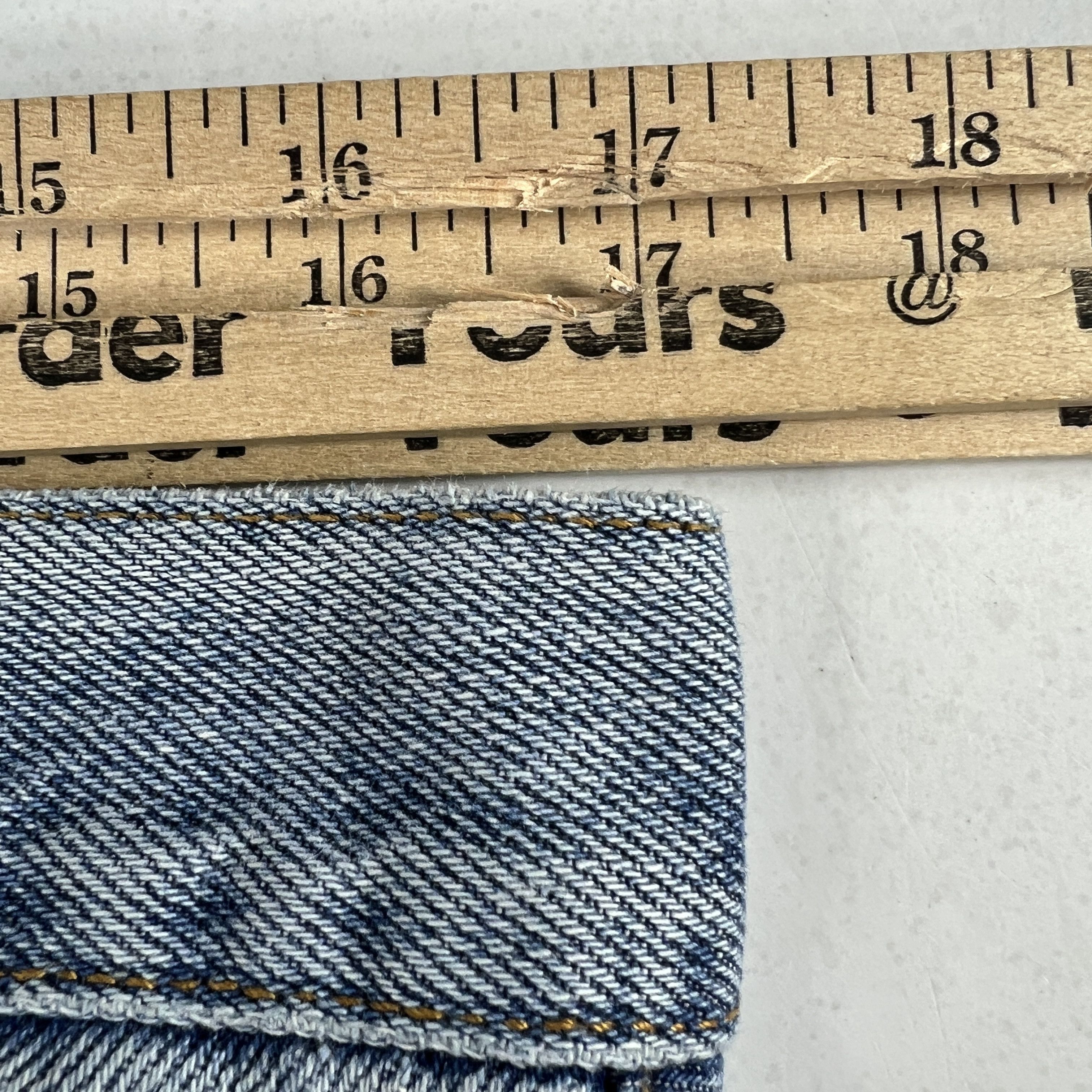 Levi's × Vintage Y2K Levi's Jeans 505 Straight Blue Faded Distressed Denim Size US 34 / EU 50 - 25 Thumbnail