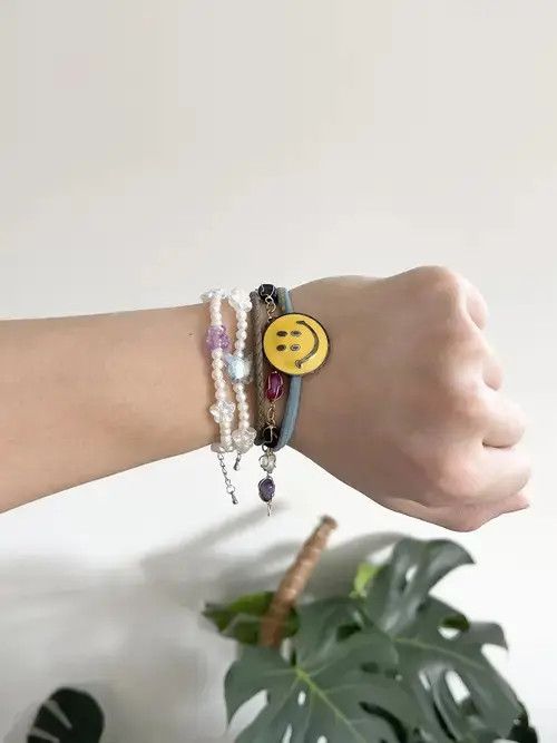 VIBE STEAL! Handmade Pearl Bracelet Size ONE SIZE - 2 Thumbnail