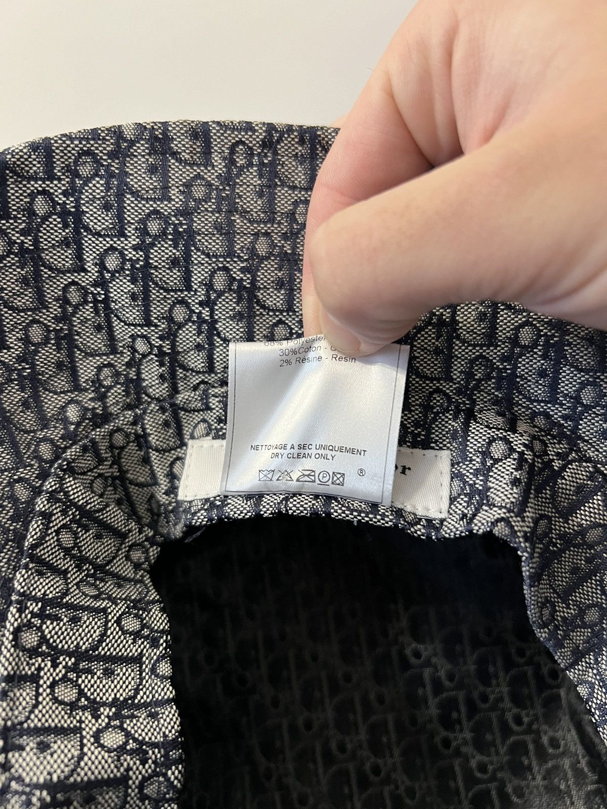 Dior Dior Monogram Hat Size 57 Vintage Size ONE SIZE - 4 Thumbnail
