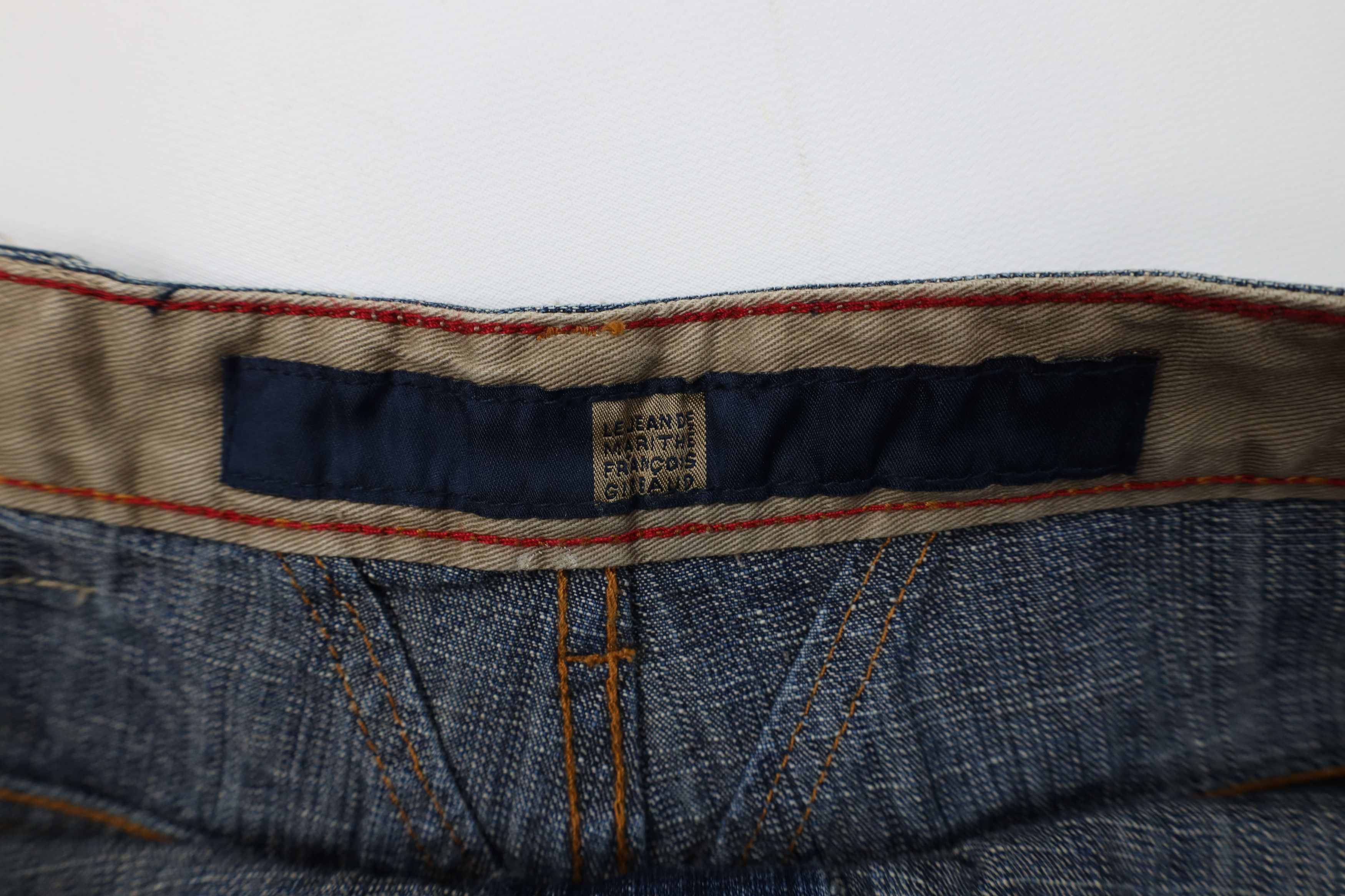 Marithe + Francois Girbaud Deadstock Vintage 90s Marithe Francois Girbaud Denim Shorts Size US 32 / EU 48 - 9 Thumbnail