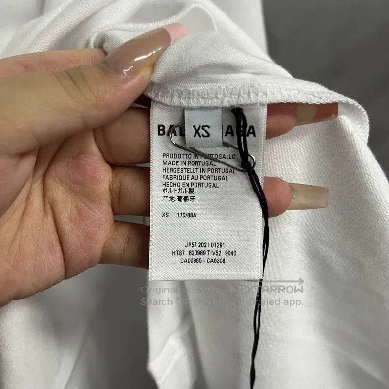 Balenciaga Balenciaga White Coke Print Short Sleeve T-shirt. Size US XS / EU 42 / 0 - 4 Thumbnail