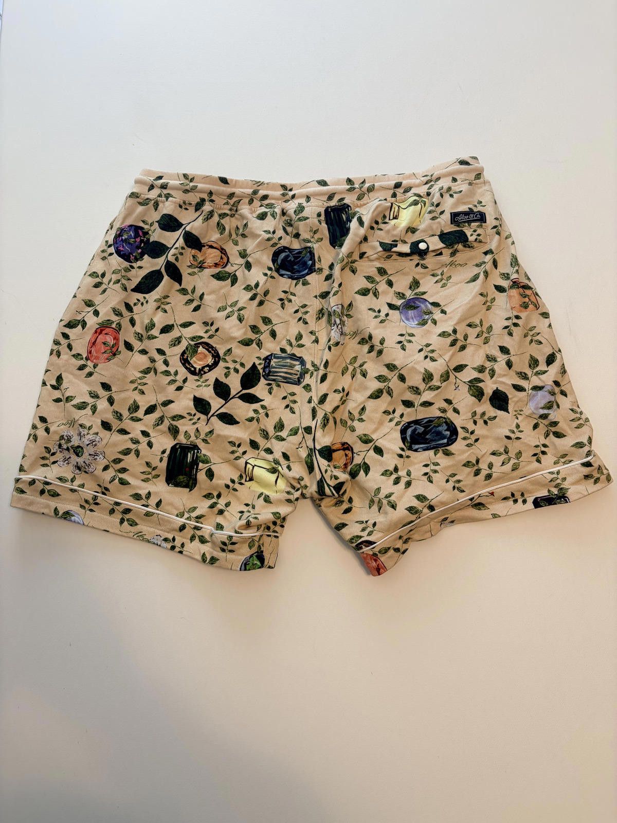 AKOO AKOO Men's Hidden Gems Leaf Print Short Set (Size 4XL) Size US XXL / EU 58 / 5 - 6 Thumbnail