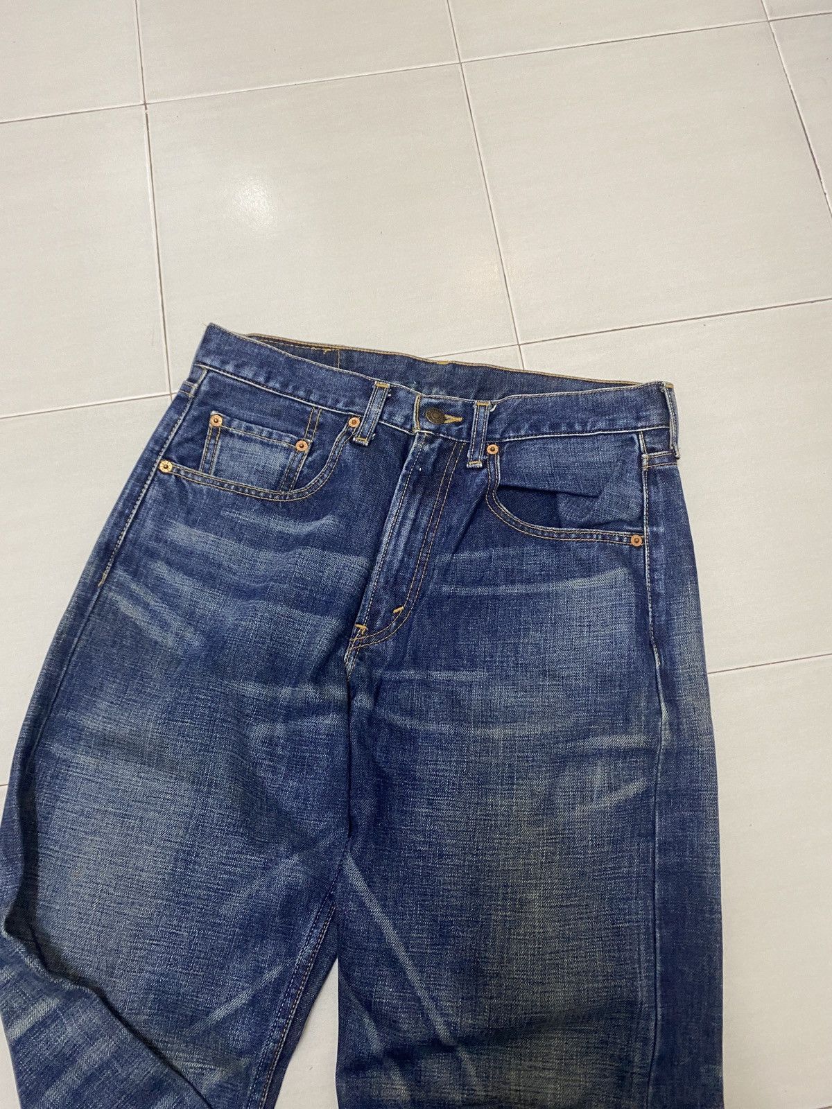 Levi's × Levi's Made & Crafted LEVIS VINTAGE 512 DENIM JEANS Size US 32 / EU 48 - 3 Thumbnail