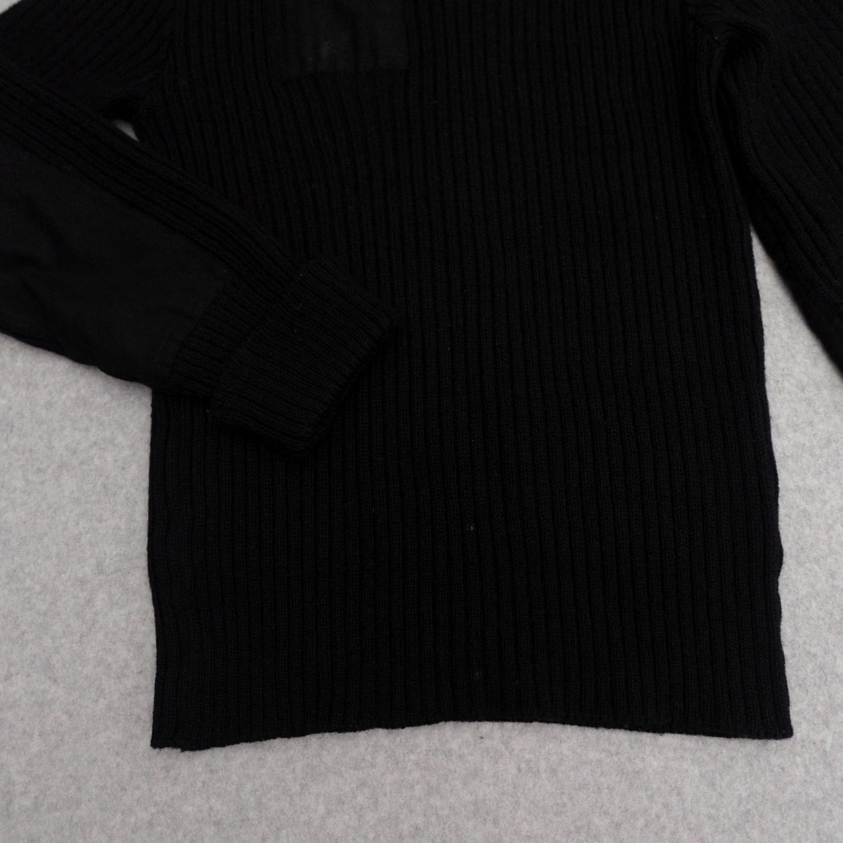 Vintage VTG Brigade Quarter Masters Sweater Adult 42 in Black Wool Size US XL / EU 56 / 4 - 6 Thumbnail