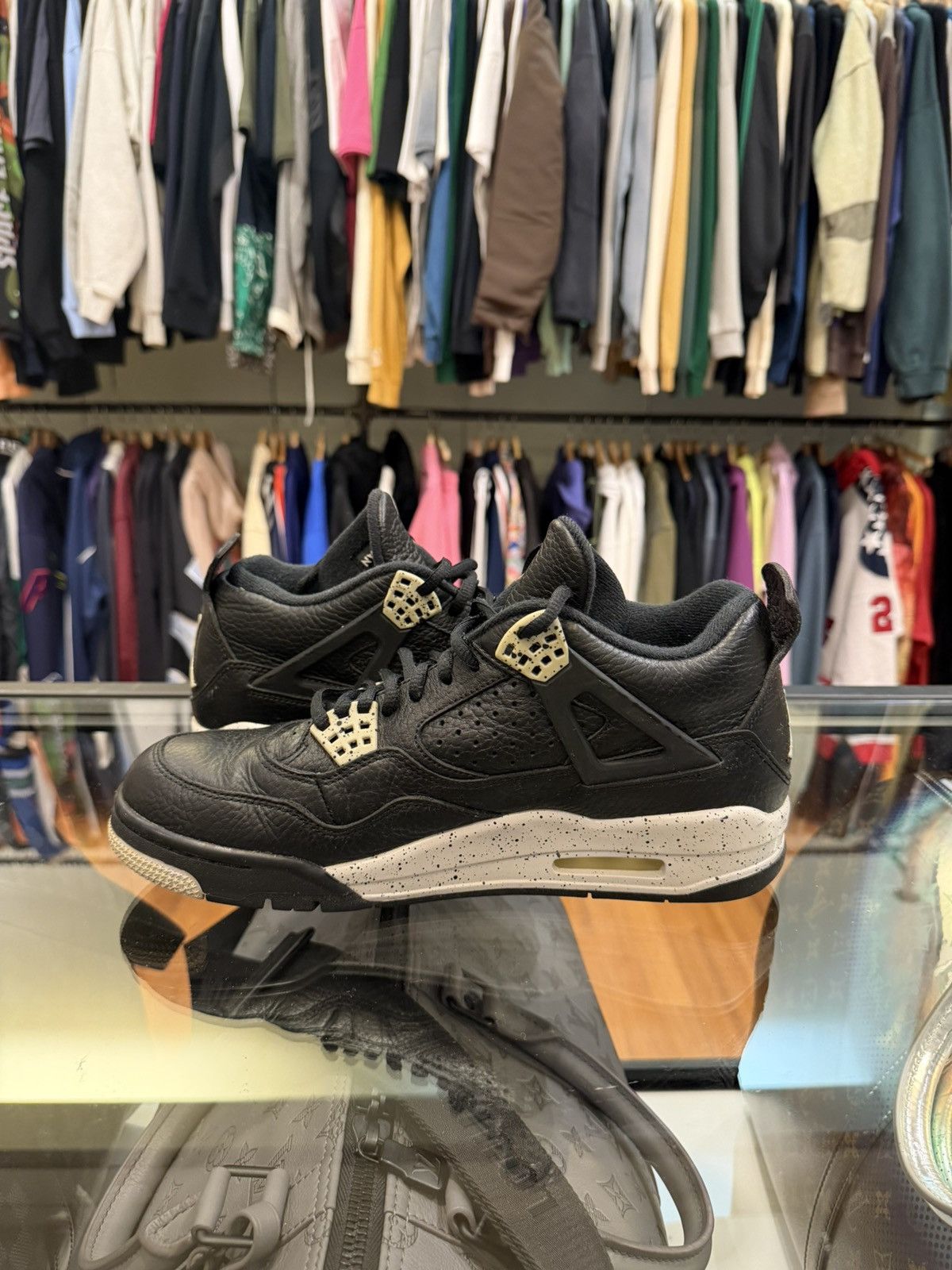Jordan Brand Jordan 4 Retro LS Oreo Size US 9.5 / EU 42-43 - 3 Thumbnail