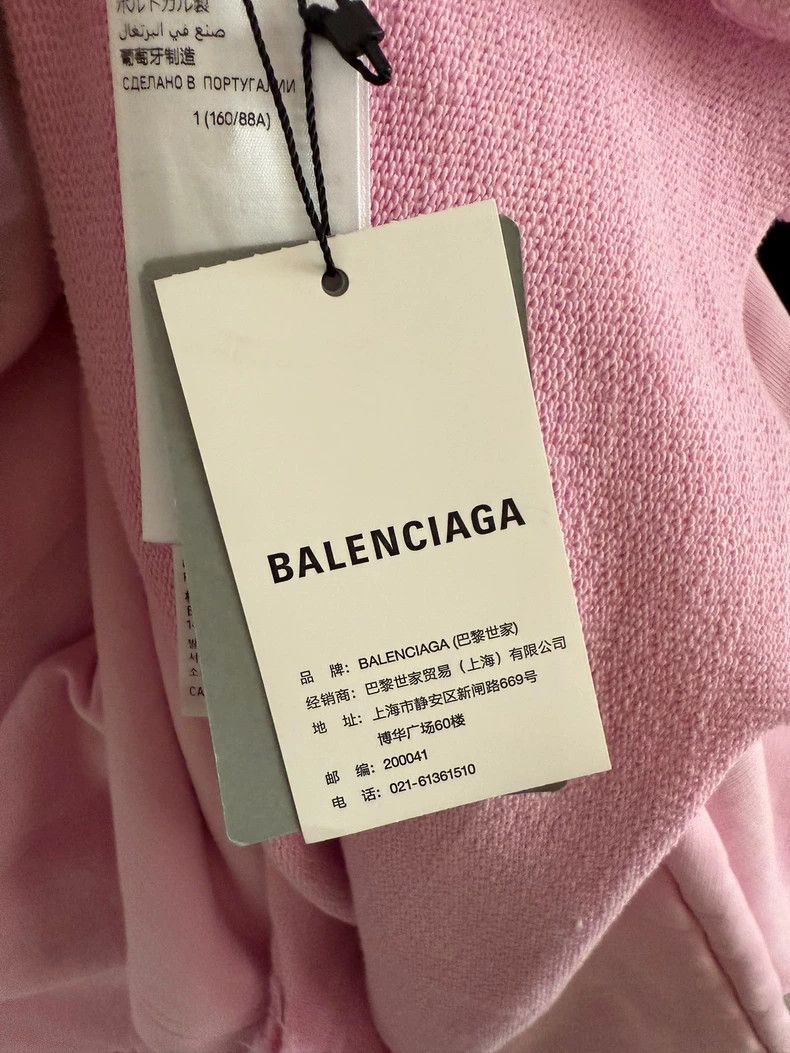 Balenciaga Balenciaga 24 Tear Edge Destruction Embroidery BB Hoodie 25 Size US S / EU 44-46 / 1 - 6 Thumbnail