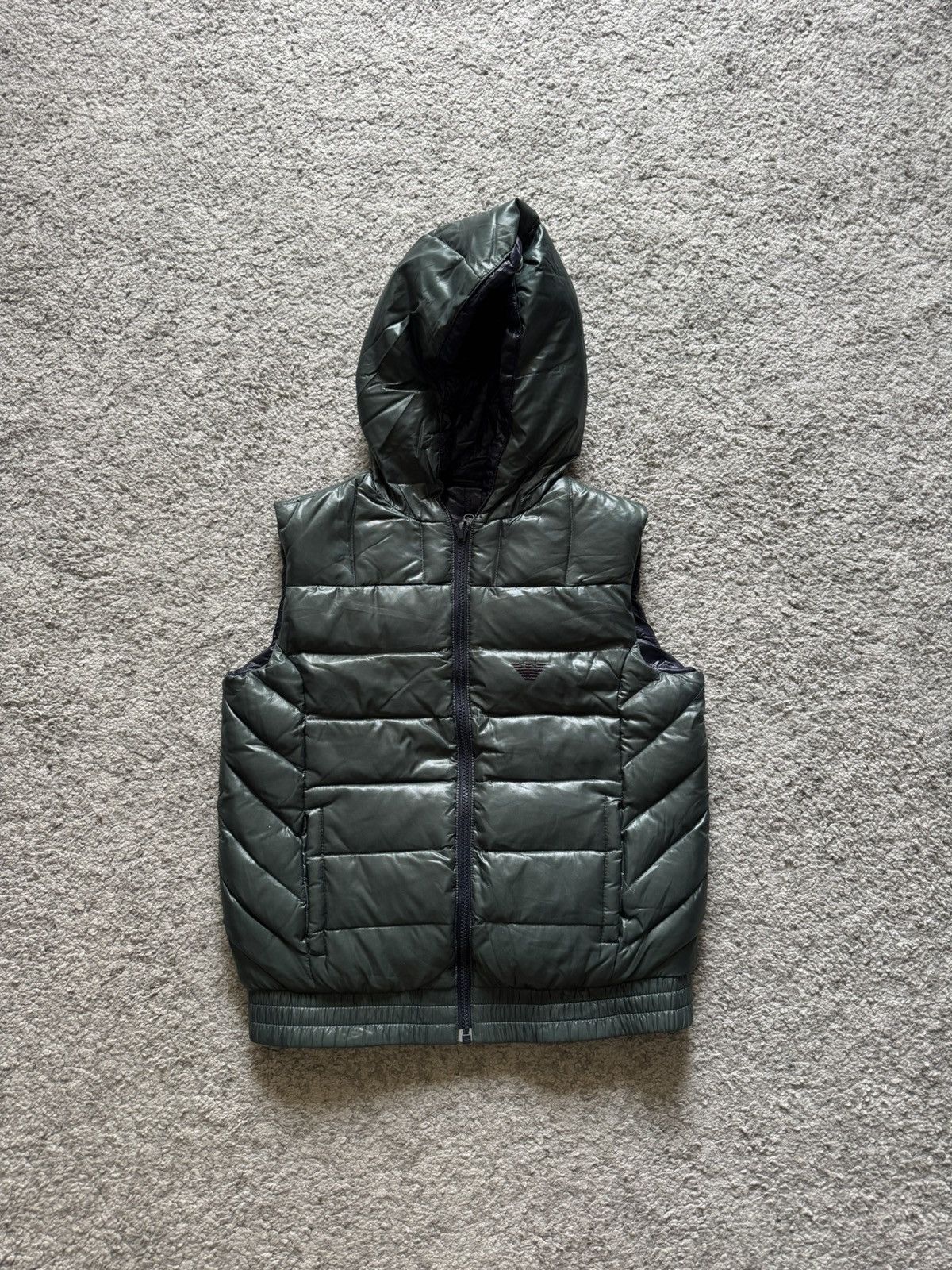 Armani Armani vintage reverse vest Y2K Size XXS / US 00 / IT 34 - 1 Thumbnail