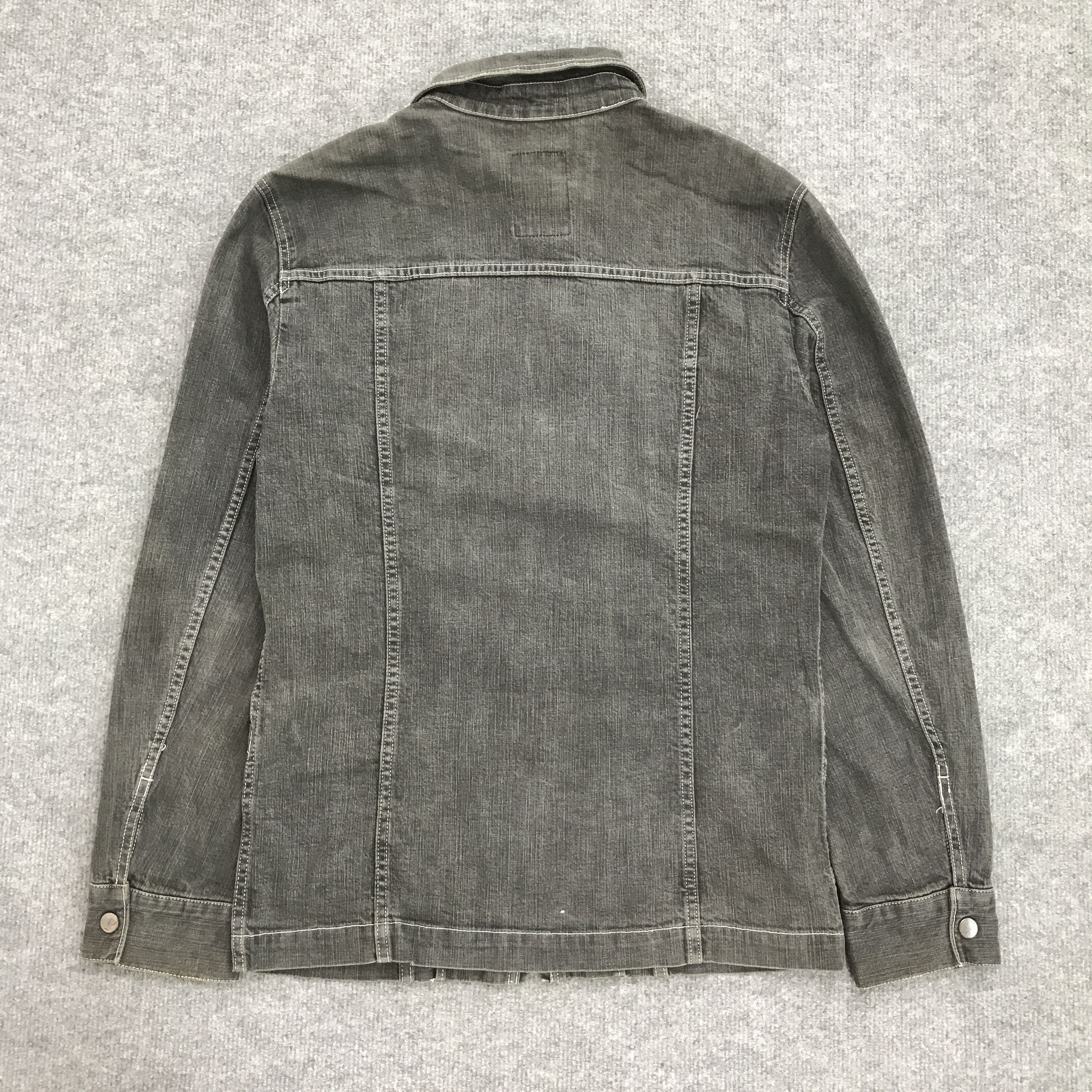 Japanese Brand × Nicole Club NICOLE CLUB FOR MEN UP ZIPPER BLACK FADED STYLE JACKET Size US S / EU 44-46 / 1 - 4 Thumbnail