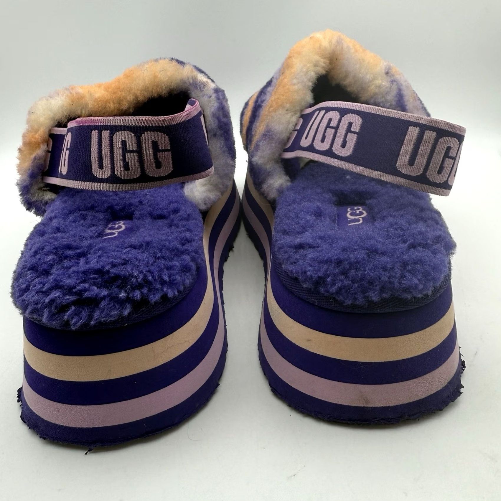 Ugg UGG Women's Disco Marble Slide Violet Night 8 Slipper Shoes Womens Violet Night Disco Slide 8 Size US 8 / IT 38 - 2 Thumbnail