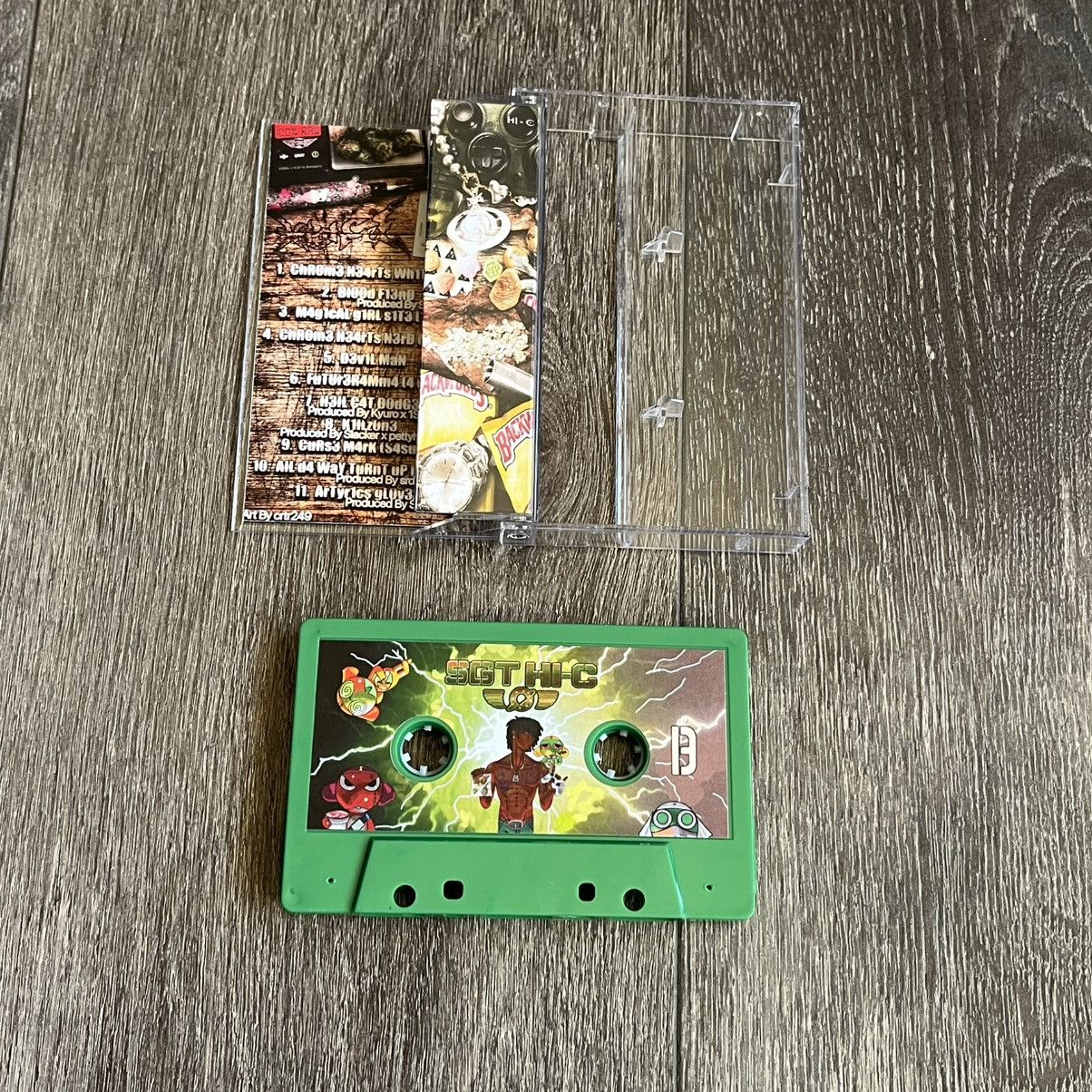 Drain Gang HI-C SGT HI-C REPTILIAN CLUB BOYZ RCB CASSETTE TAPE NEW RARE Size ONE SIZE - 4 Thumbnail