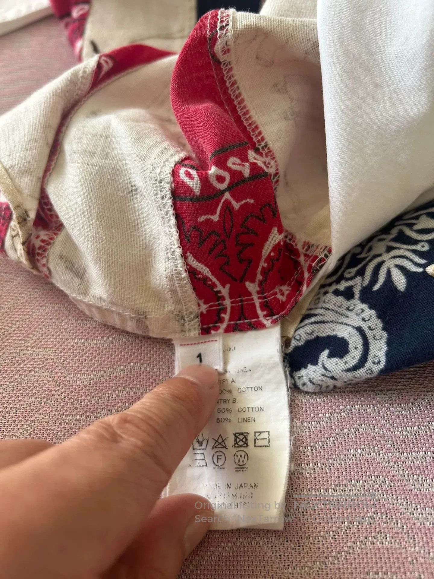 Visvim Visvim 18SS Flag Print Shirt. Size US S / EU 44-46 / 1 - 4 Thumbnail