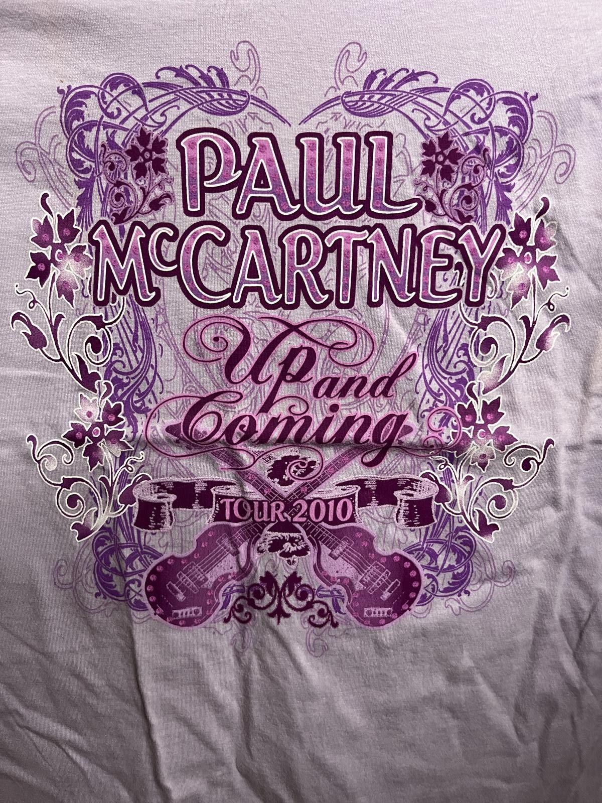Gildan Paul McCartney Junior Tee - Up and Coming 2010 Tour T-shirt Size M / US 6-8 / IT 42-44 - 3 Thumbnail