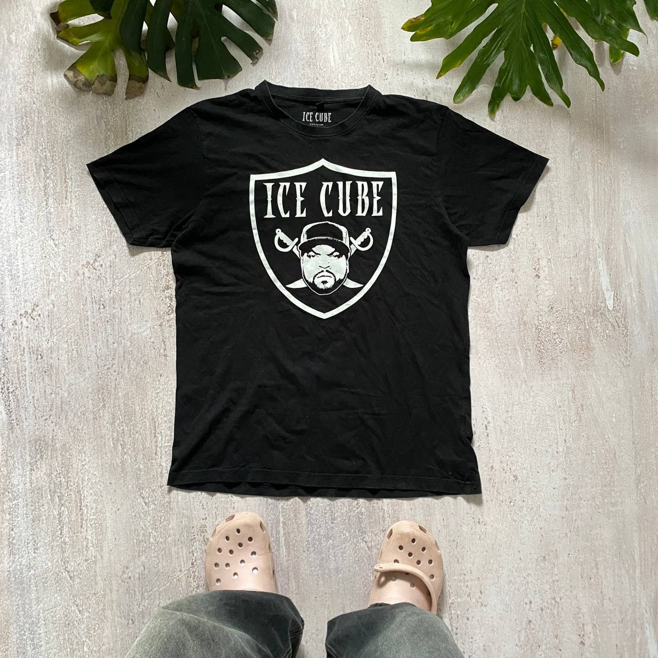 Rap Tees × Vintage VINTAGE Y2K ICE CUBE RARE OAKLAND RAIDERS T SHIRT 300 Size US XXL / EU 58 / 5 - 1 Thumbnail