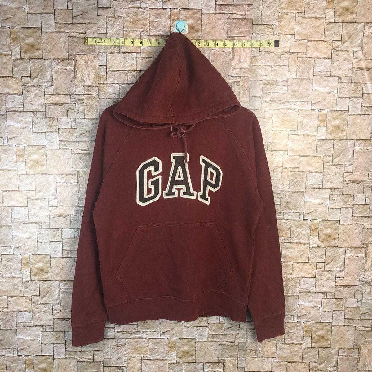 Gap Maroon vintage Hoodie sweatshirt #A27