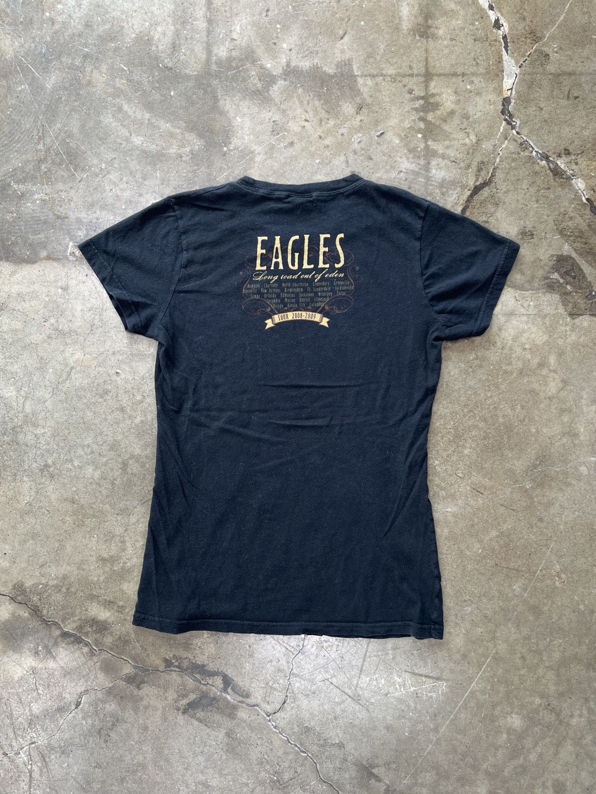 Band Tees × Vintage Vintage 2008 2009 Eagles Long Road Out Eden Tour Tee Small Size US S / EU 44-46 / 1 - 5 Thumbnail