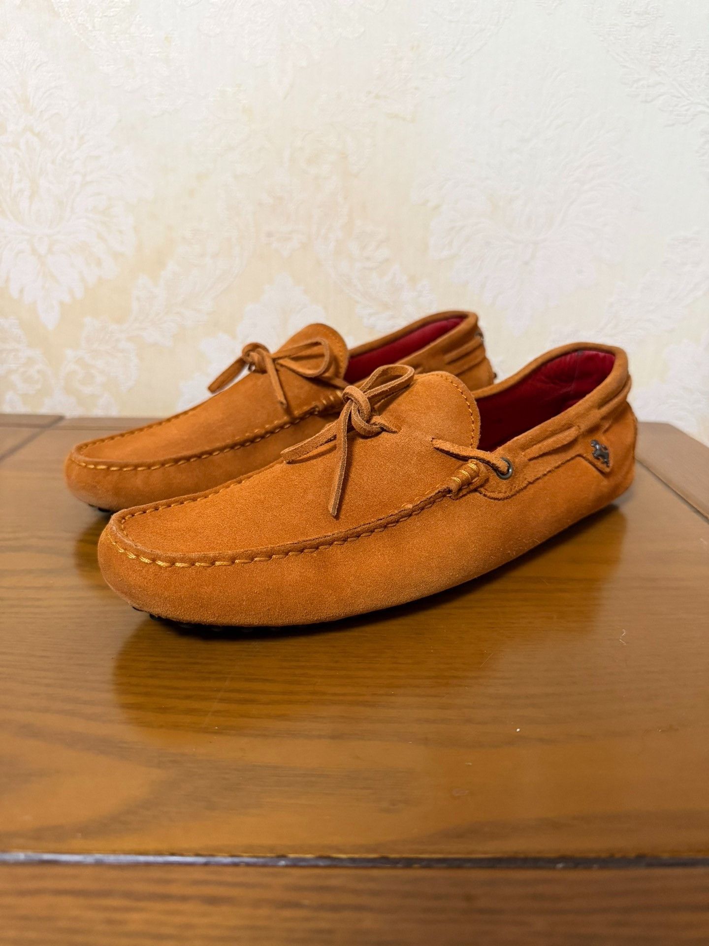 Tod's Tod's Collab Orange Slip Ons 8.5 Men Size US 8.5 / EU 41-42 - 1 Thumbnail