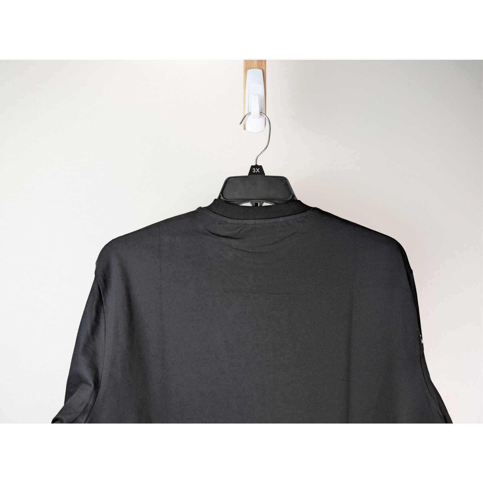 Off-White o1rshd1 Q:2 / Pixel Diag Skate L/S T-Shirt in Black/White Size US XL / EU 56 / 4 - 11 Thumbnail