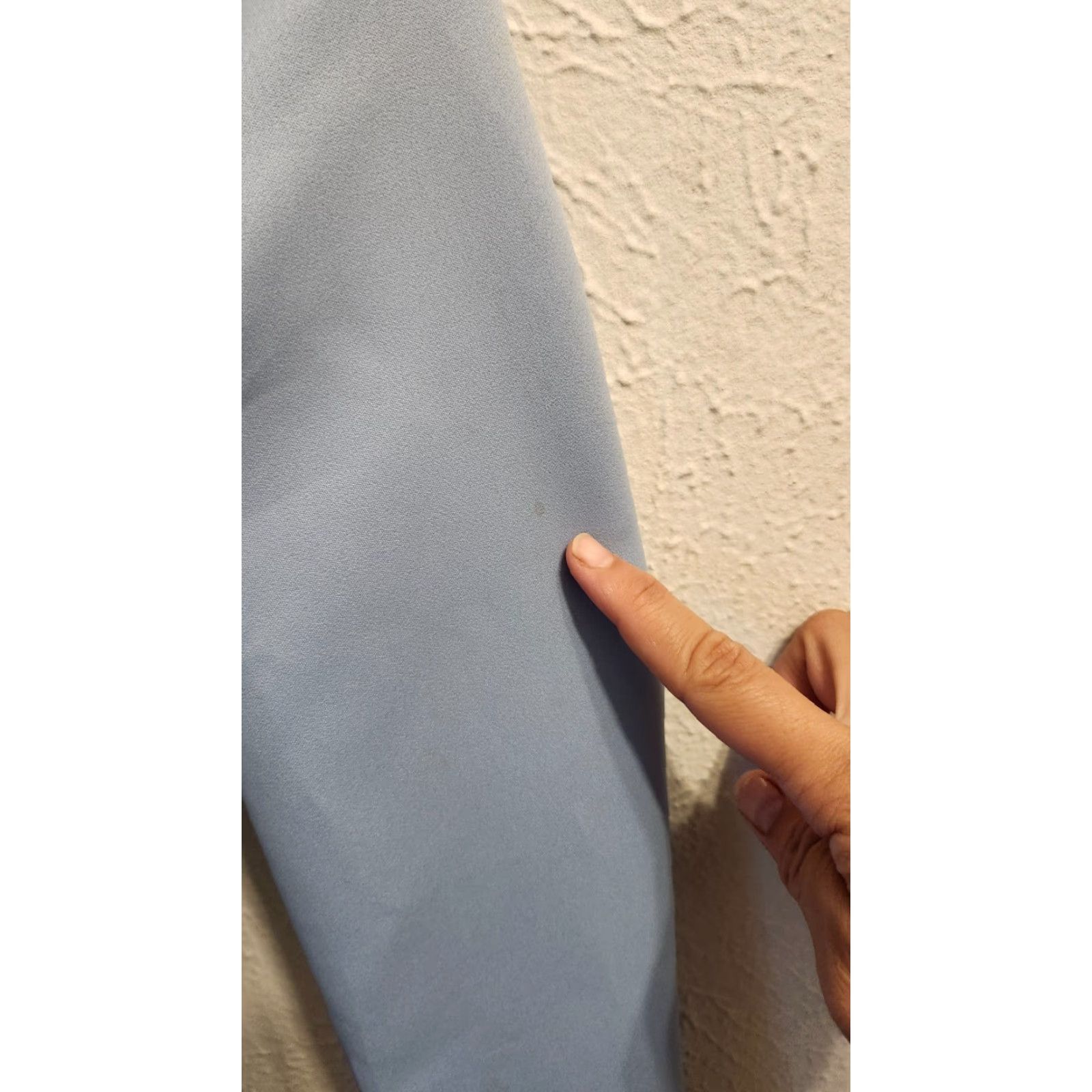 Bell VINTAGE Evening Custom Dress – Size Medium – Light Blue – Bell Sleeves – Pearl Accent – 1970s Women’s/Adult Fashion Size S / US 4 / IT 40 - 4 Thumbnail