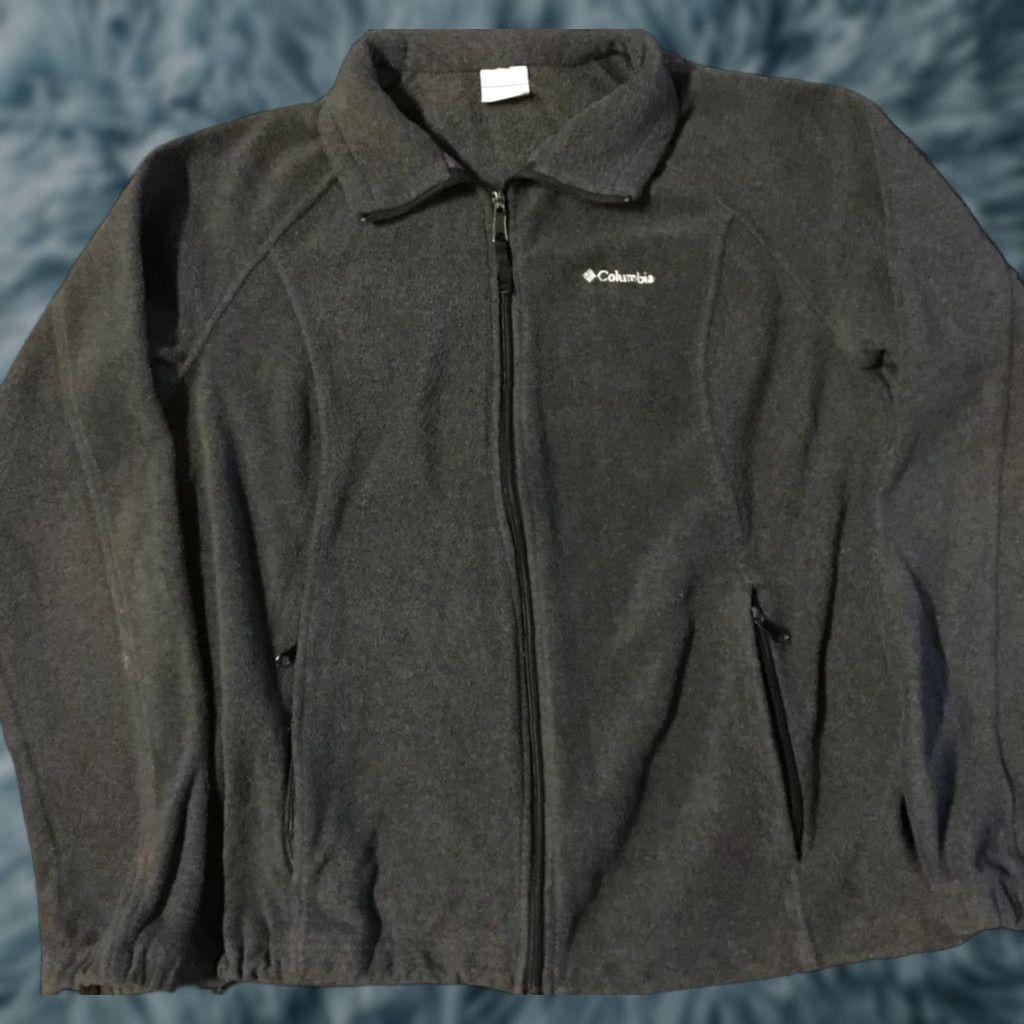 Vintage VINTAGE Columbia Fleece Jacket XL Charcoal Hiking Camping 90s 80s Women Tommy Acg Outdoors Size XL / US 12-14 / IT 48-50 - 1 Thumbnail