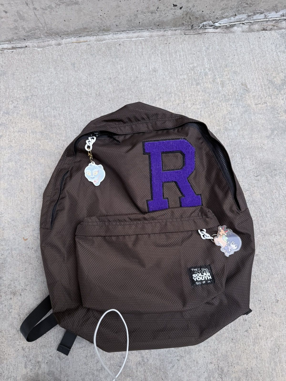 Eastpak × Raf Simons Raf Simons Eastpak R Patch Brown Size ONE SIZE - 8 Thumbnail