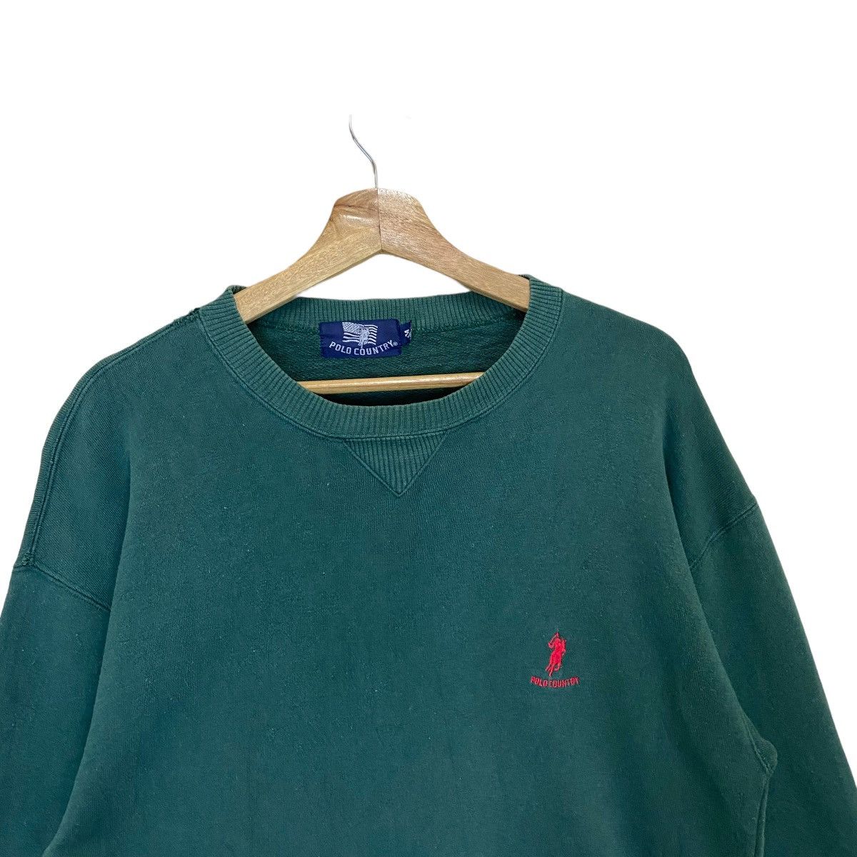 U.S. Polo Assn. Vintage 90s Polo Country Crewneck Sweatshirt Size US M / EU 48-50 / 2 - 4 Thumbnail